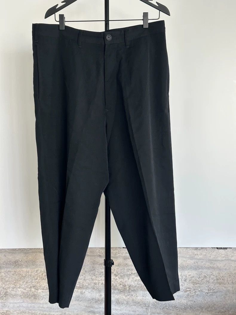 Yohji Yamamoto Yohji Yamamoto Yohji Yamamoto Black Suit Trousers Size US 30 / EU 46 - 1 Thumbnail