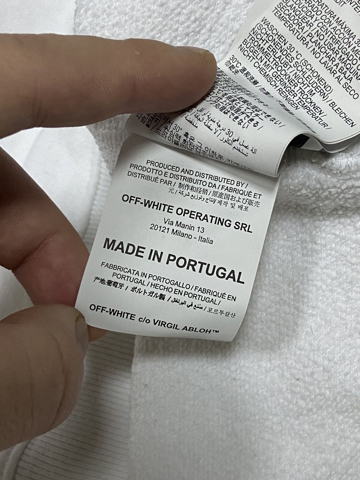 Off-White Off-White unfinished diagonal arrows sweatshirt Size US XL / EU 56 / 4 - 9 Thumbnail