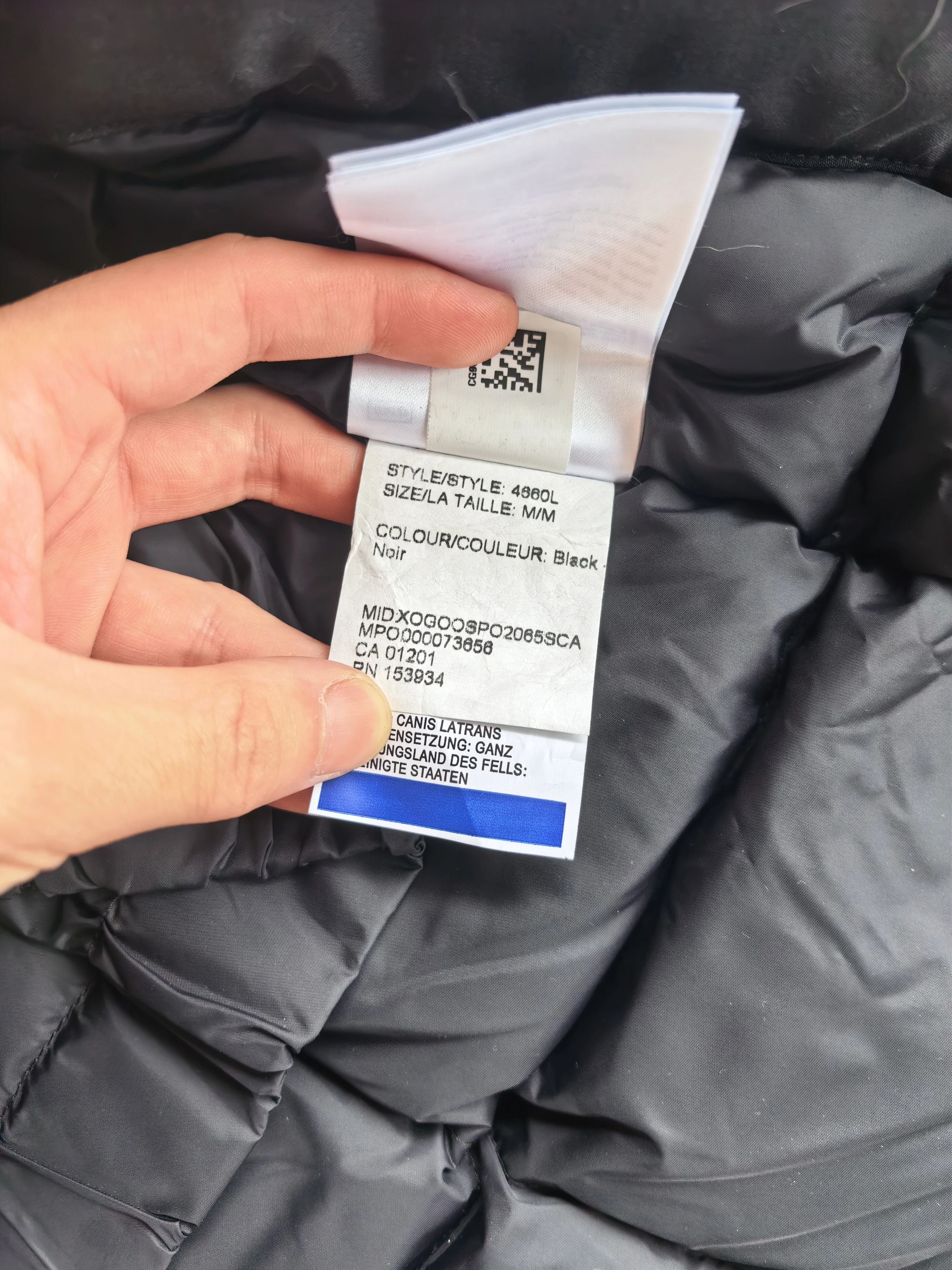 Canada Goose Canada Goose Expedition Black Down Jacket M 4660L Size M / US 6-8 / IT 42-44 - 5 Thumbnail