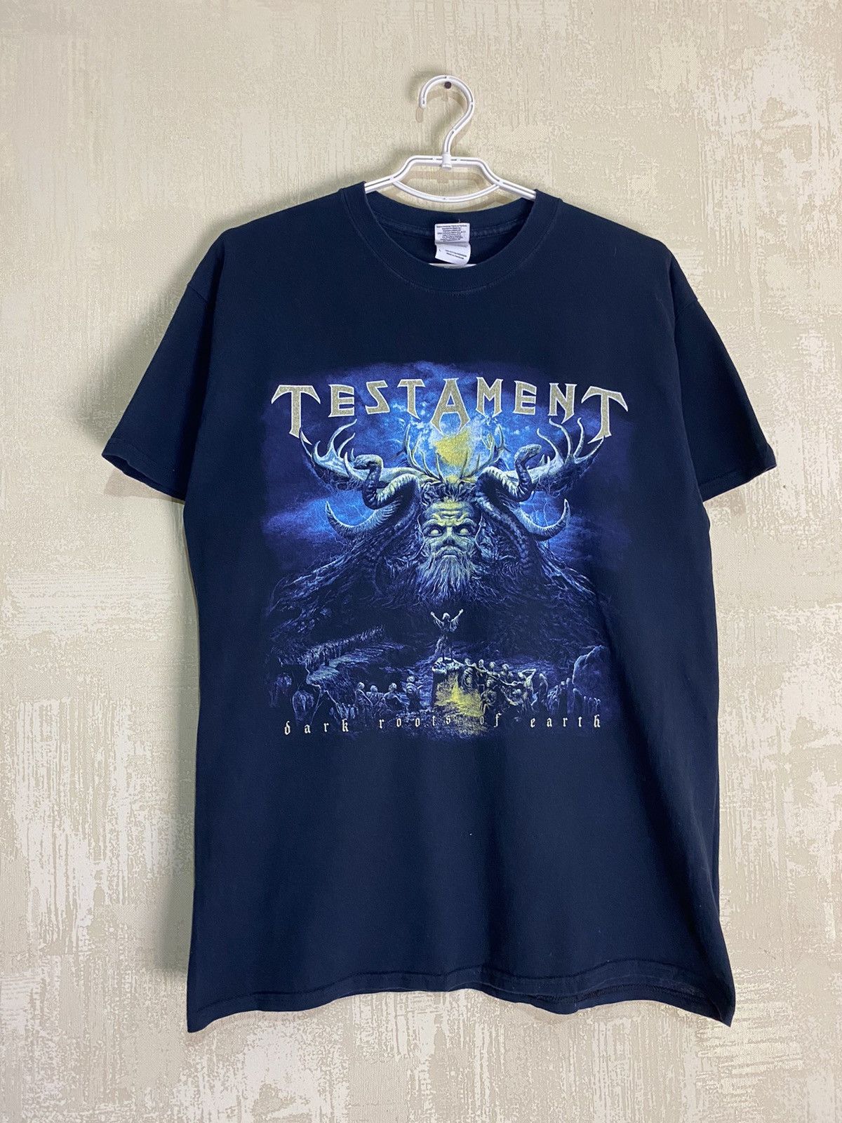 Band Tees × Vintage Vintage Testament Dark Roots Of Earth Band Tee Size US L / EU 52-54 / 3 - 1 Thumbnail
