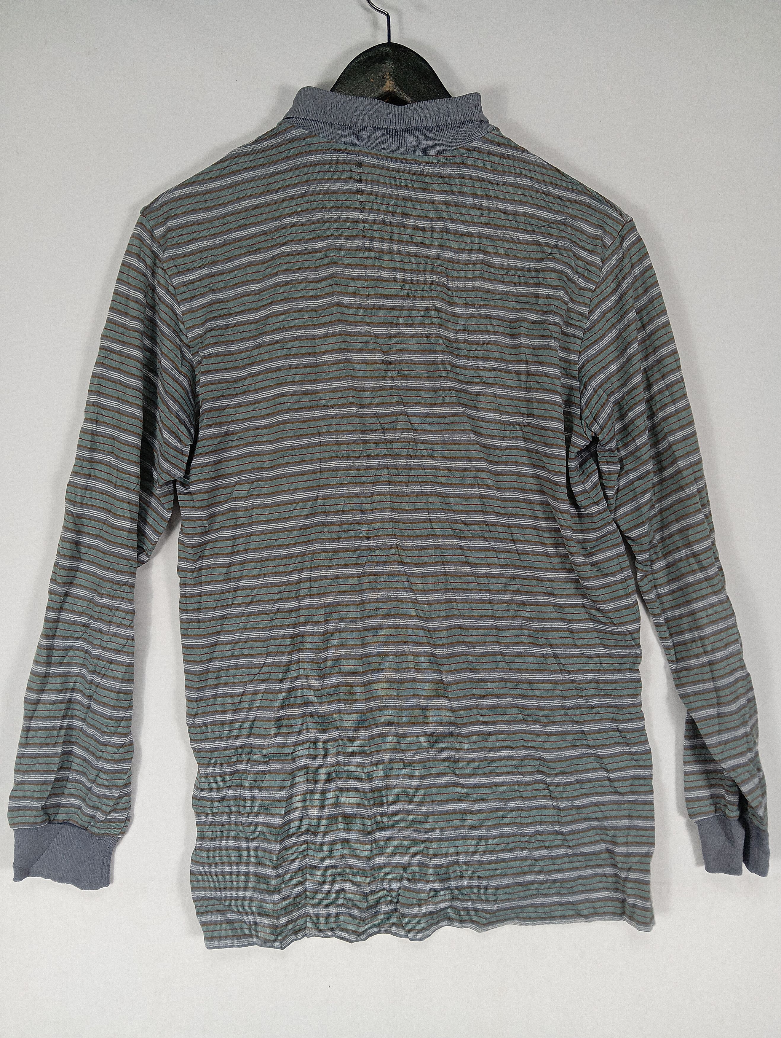 Jantzen × Vintage JANTZEN LONG SLEEVE VINTAGE TEE COLAR DISTRESSED Size US S / EU 44-46 / 1 - 8 Thumbnail