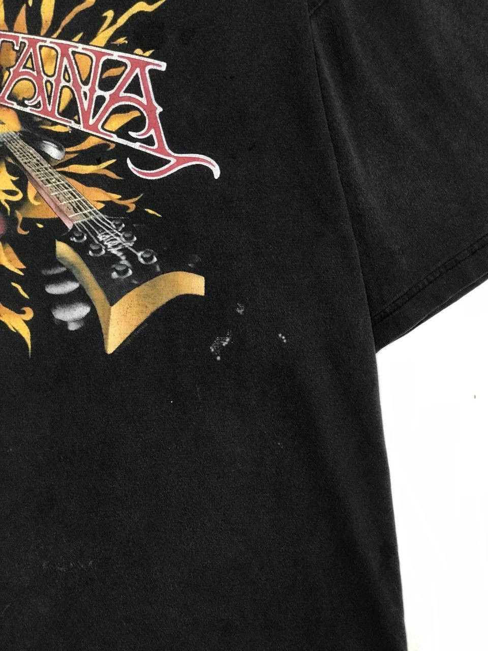 Band Tees vintage 1995 Santana Jeff Beck guitarist Size US XL / EU 56 / 4 - 14 Thumbnail