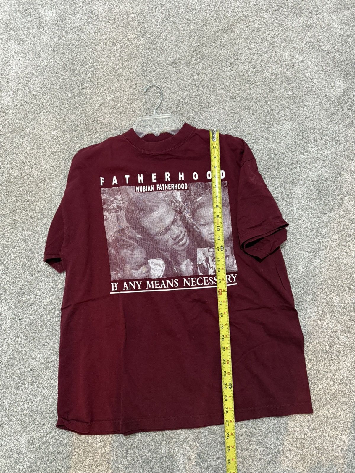 Other Vintage Malcolm X Fatherhood Double-Sided Shirt Large 90s Size US L / EU 52-54 / 3 - 7 Thumbnail