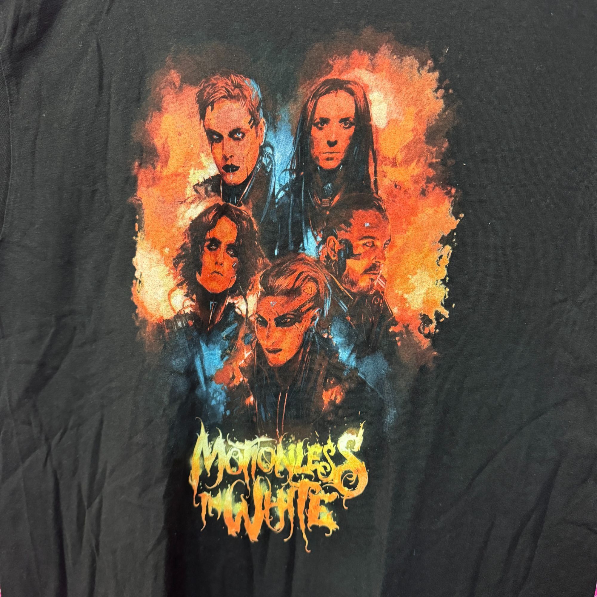 Band Tees Motionless in White Watercolor Portrait T-shirt size XL Size US XL / EU 56 / 4 - 3 Thumbnail
