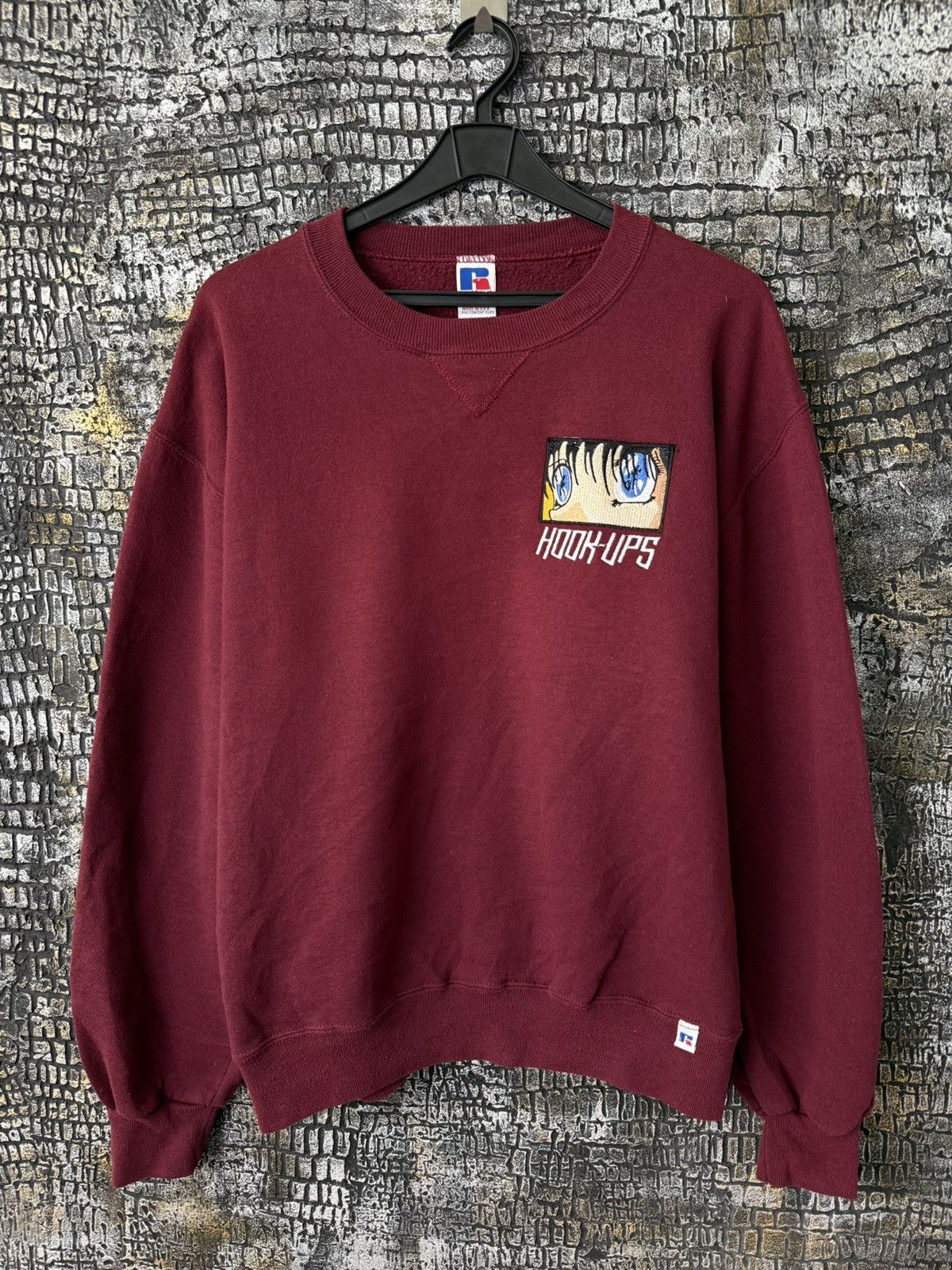 Hook-Ups Hook-Ups sweatshirt USA girl Vintage 90s Size US M / EU 48-50 / 2 - 1 Thumbnail