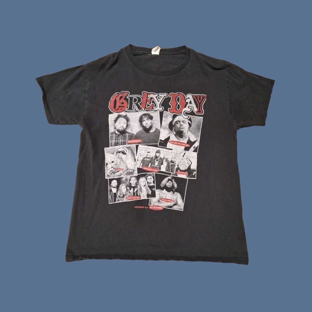 Jerzees Suicide Boys Shirt Jerzees Graphic Print Short Sleeve Crew Neck Black M Mens Vintage No N/A Size US M / EU 48-50 / 2 - 1 Thumbnail