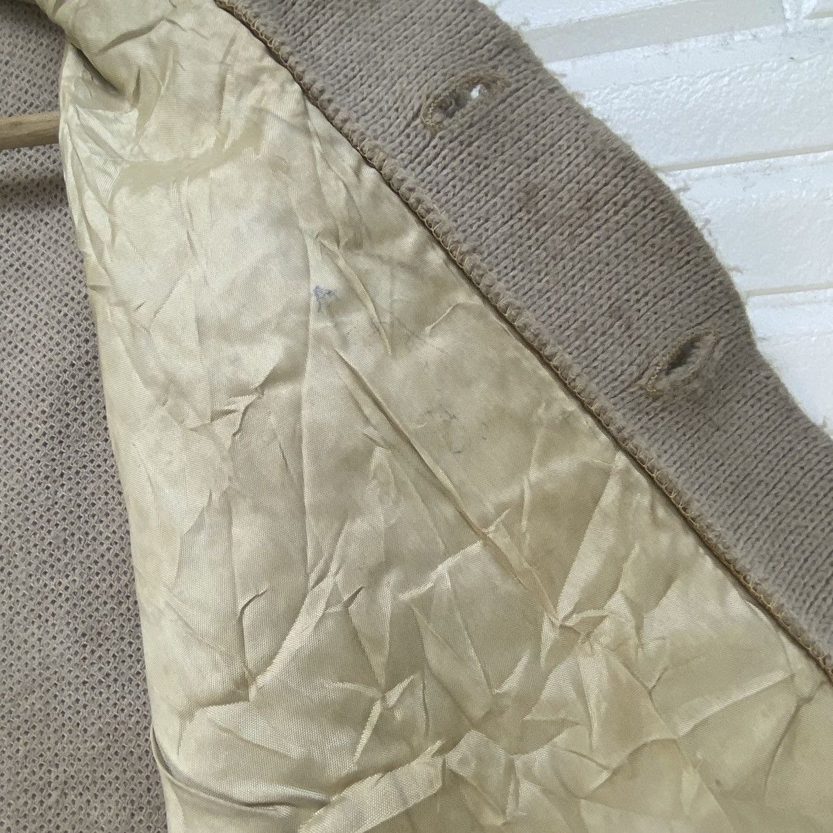 Leather × Vintage Vintage 60s Campus Made in USA Leather + Knitwear Jacket Size US S / EU 44-46 / 1 - 22 Thumbnail