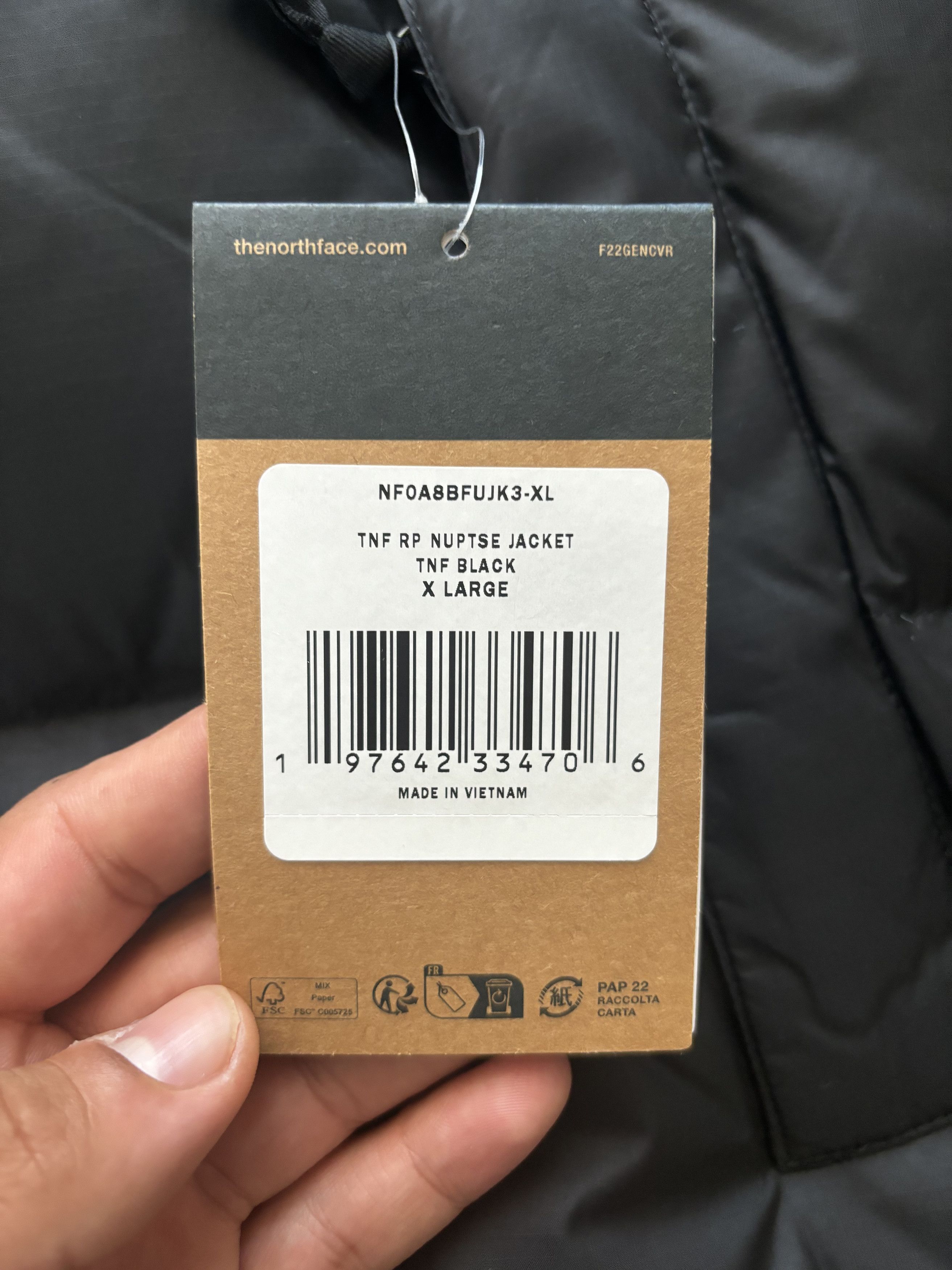 Supreme SUPREME®/THE NORTH FACE® NUPTSE JACKET Size US XL / EU 56 / 4 - 4 Thumbnail