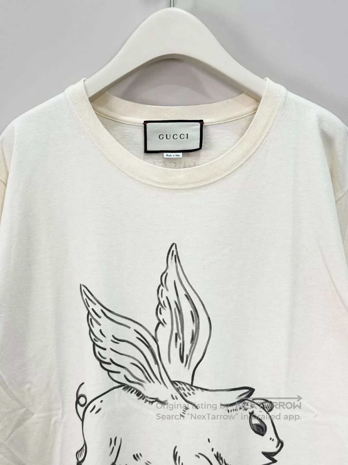 Gucci Gucci Flying Pig Print Short Sleeve XS. Size XS / US 0-2 / IT 36-38 - 3 Thumbnail
