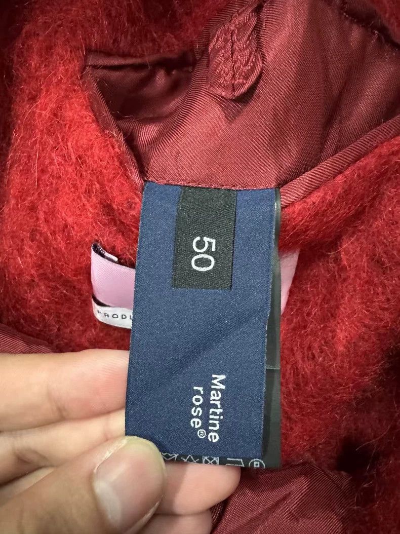 Martine Rose Martine Rose Red diagonal button suit jacket Size M / US 6-8 / IT 42-44 - 4 Thumbnail