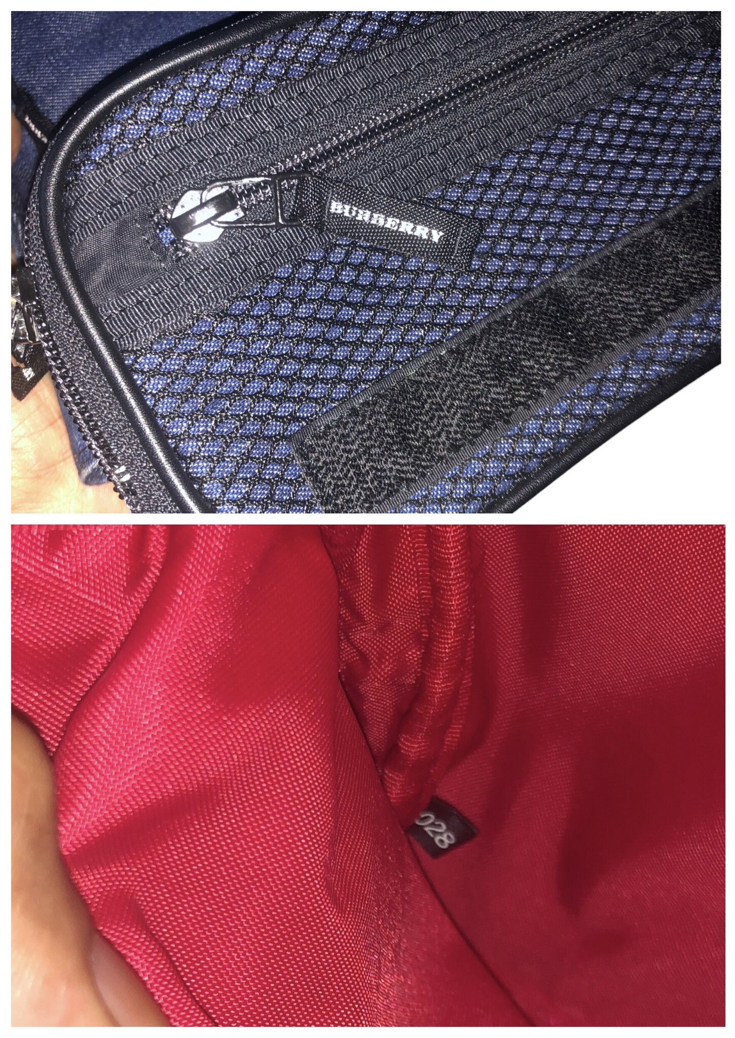 Burberry 🔥BURBERRY LONDON Denim Pouch Detachable 2 Way Bag Crossbody Size ONE SIZE - 9 Thumbnail