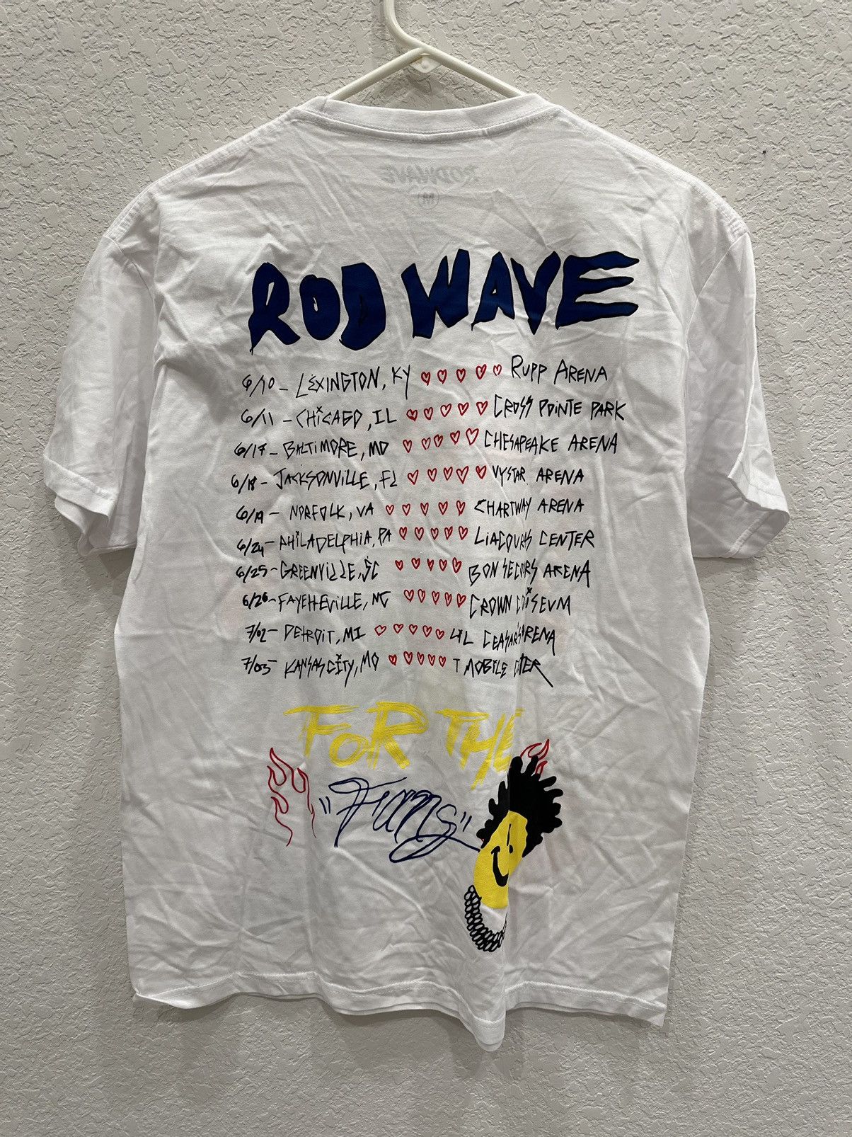 Other Rod Wave “For the Fans” Tour Tee Size US M / EU 48-50 / 2 - 2 Thumbnail