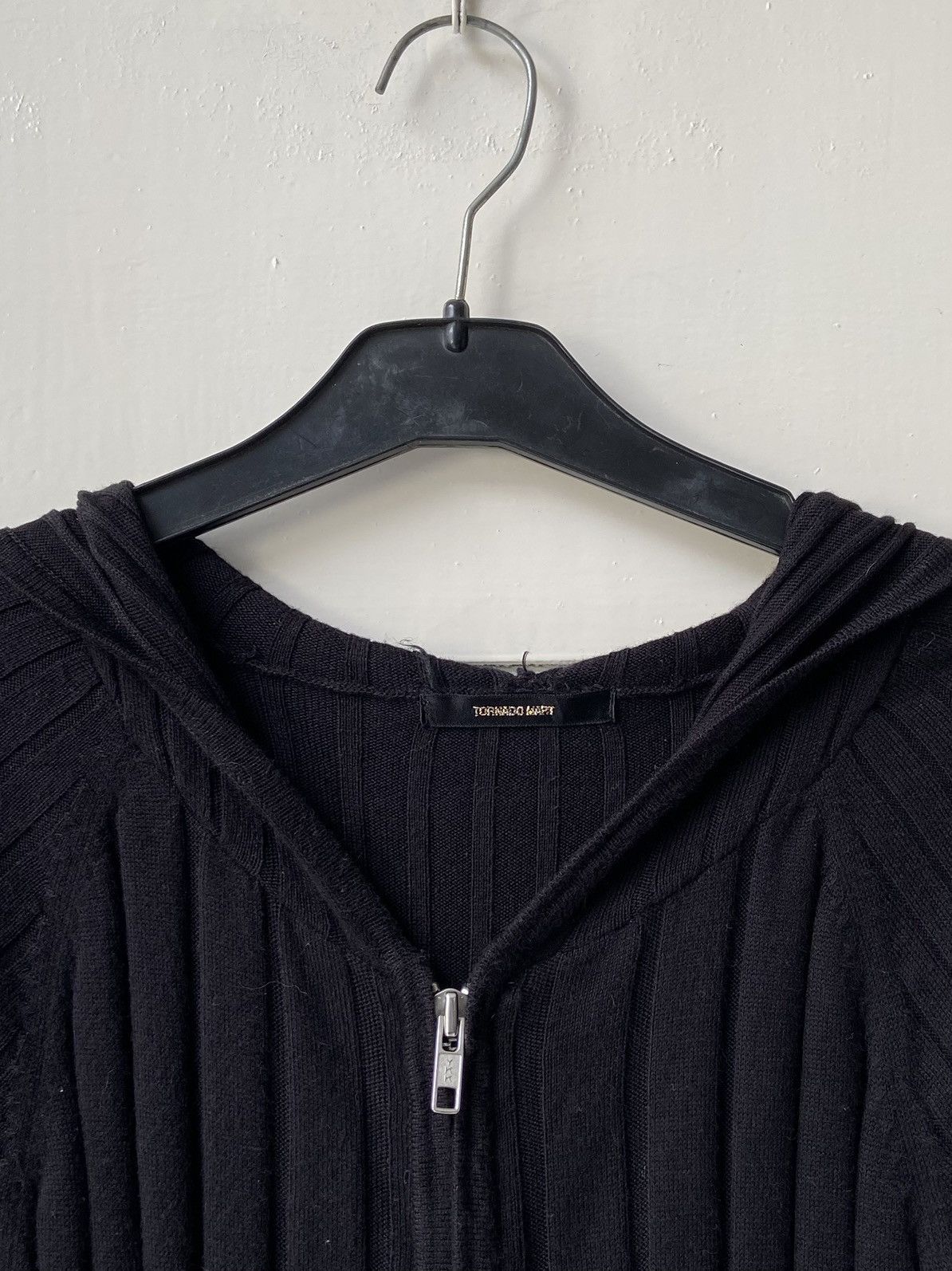 Tornado Mart TORNADO MART Black Knit Jacket Size US XS / EU 42 / 0 - 20 Thumbnail