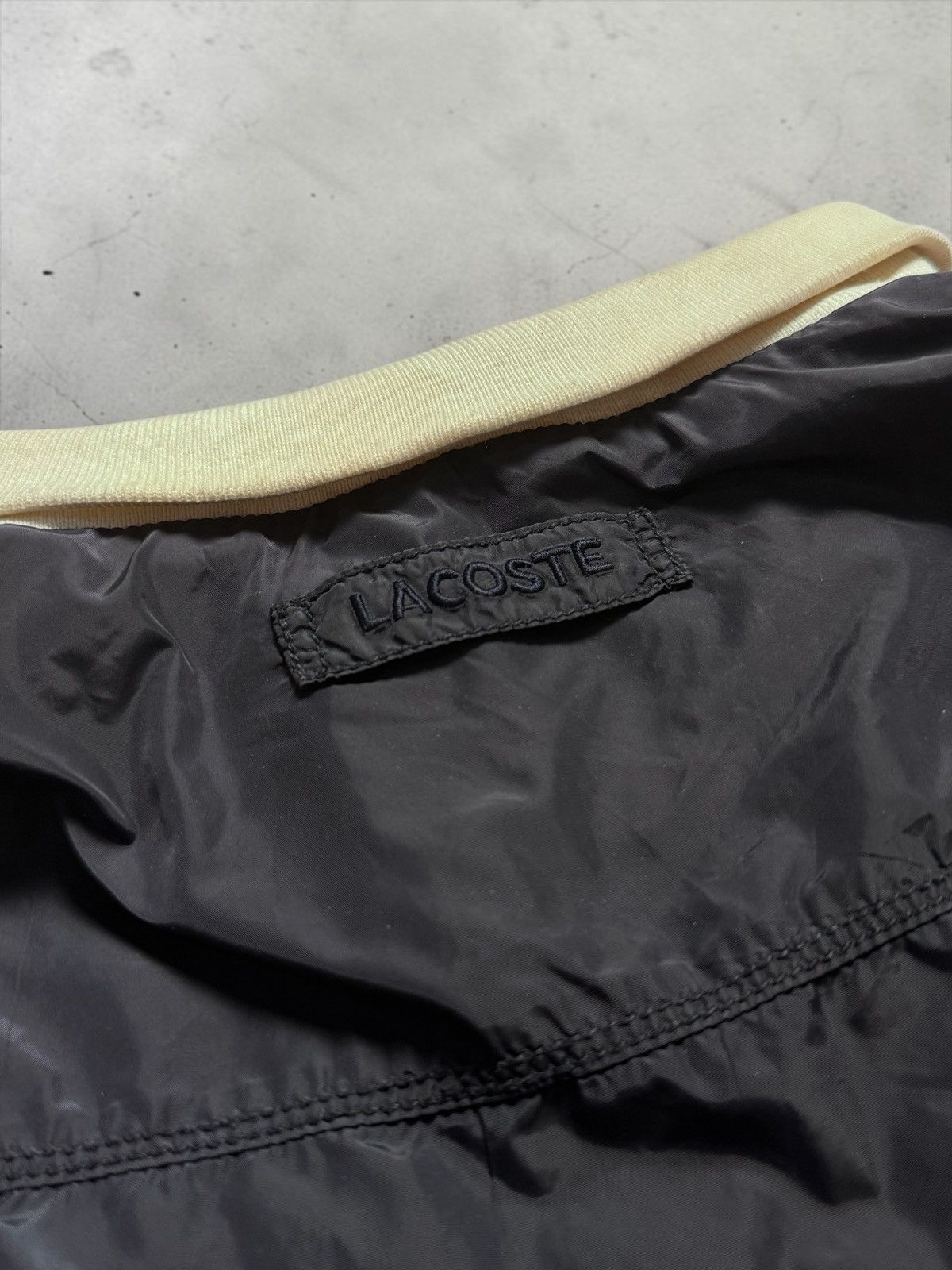 Lacoste Lacoste Vintage Windbreaker Jacket Size US L / EU 52-54 / 3 - 3 Thumbnail