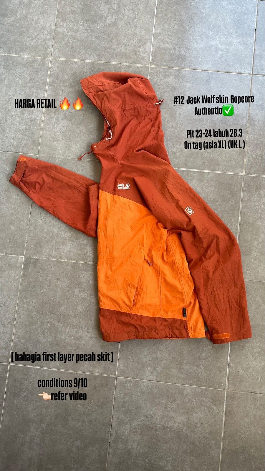 Jack Wolfskin jack wolfskin light jacket like gopcore Size US L / EU 52-54 / 3 - 3 Thumbnail
