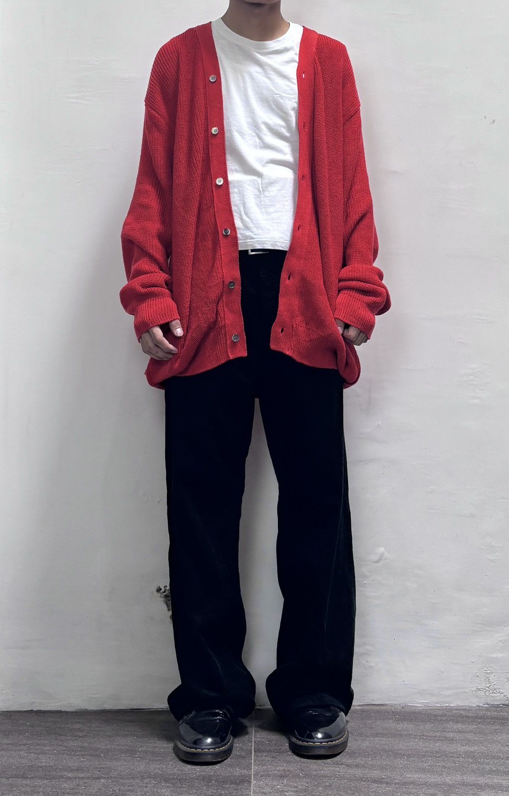 Oversized Arcylic Cardigan