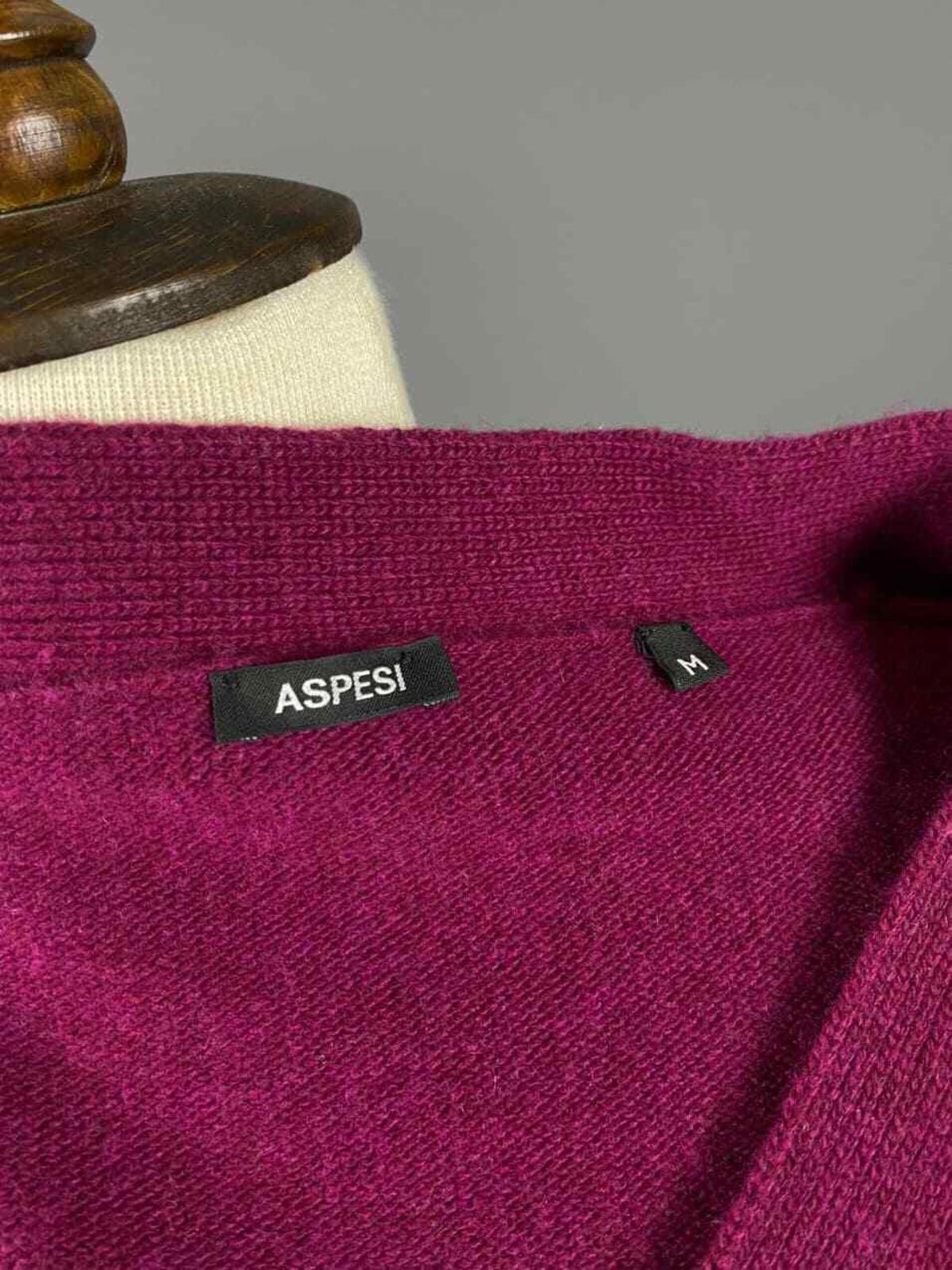 Aspesi Aspesi Pink 70% Wool 30% Cashmere Cardigan Sweater Size M Size M / US 6-8 / IT 42-44 - 11 Thumbnail