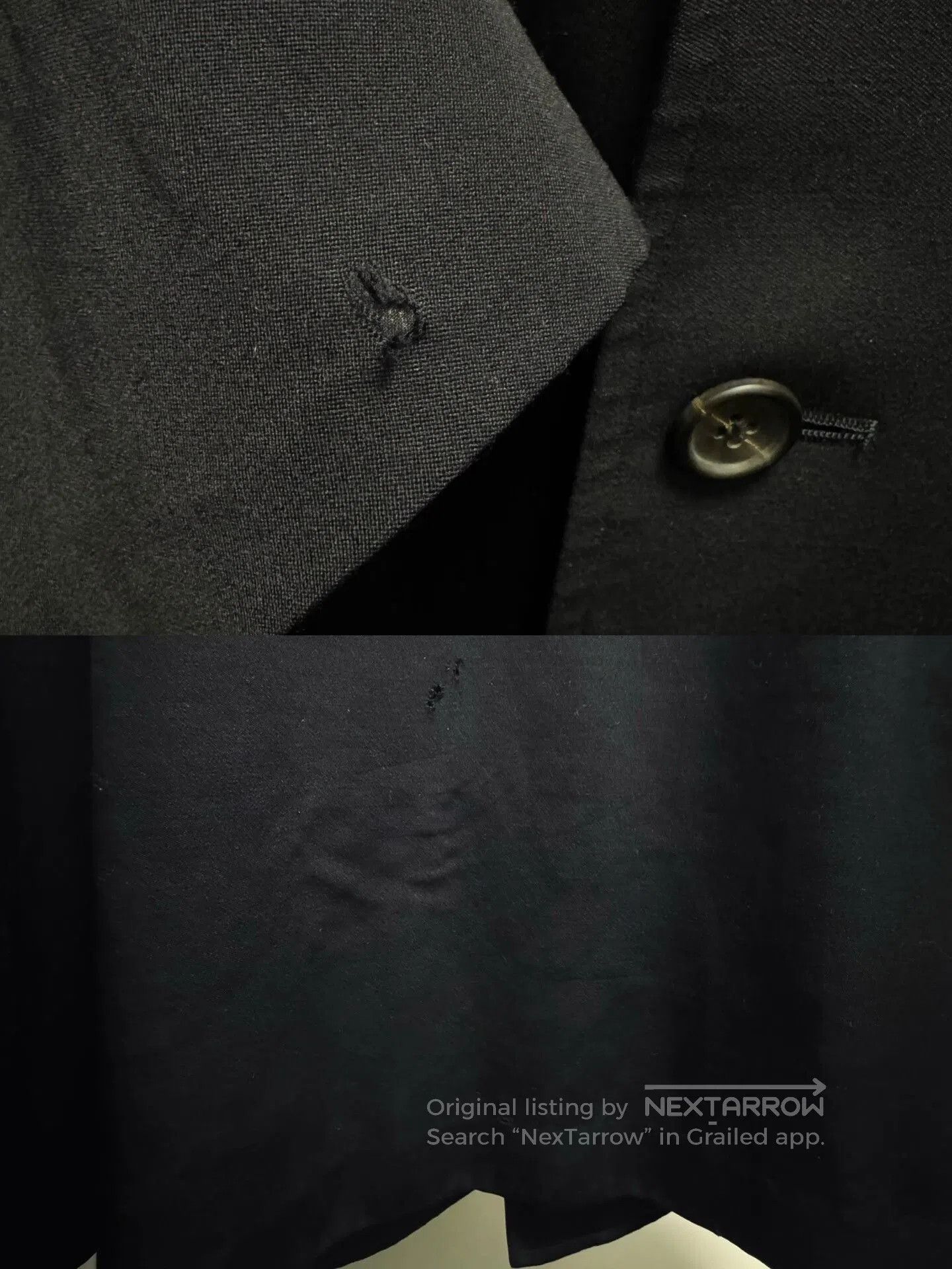 Yohji Yamamoto Yohji Yamamoto 1994aw Wool Coat. Size US M / EU 48-50 / 2 - 7 Thumbnail