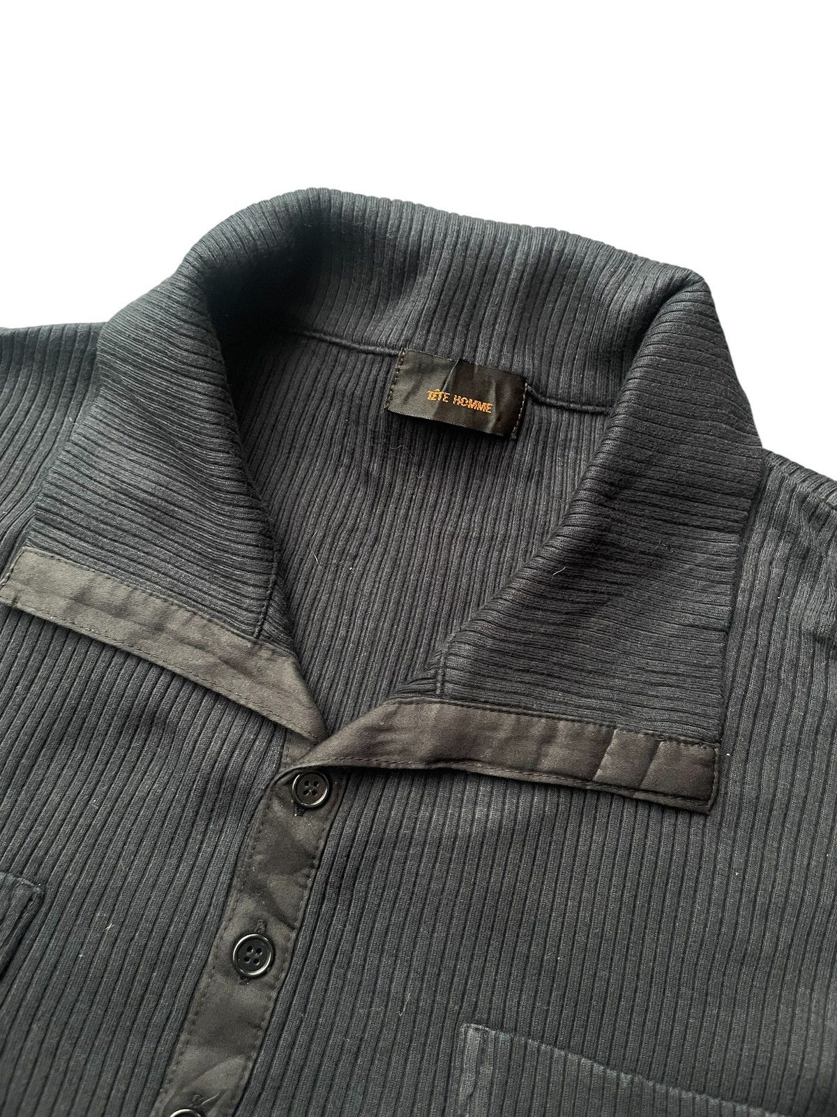 Tete Homme Tete Homme Long Sleave Polo Tshirt Size US S / EU 44-46 / 1 - 5 Thumbnail