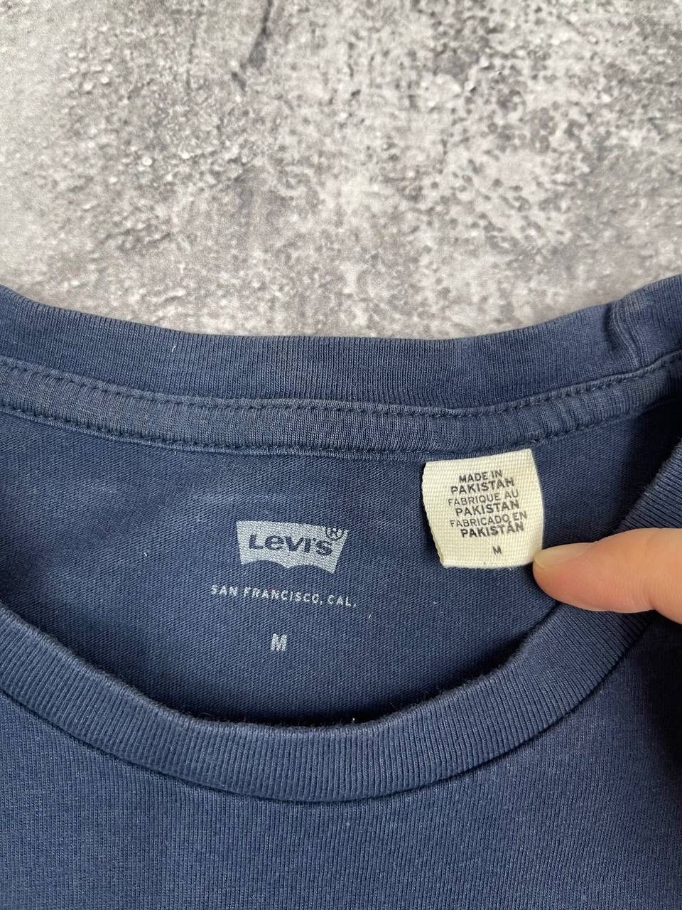 Levi's Levi’s Men Cotton T-Shirt Blue Size M Size US M / EU 48-50 / 2 - 4 Thumbnail