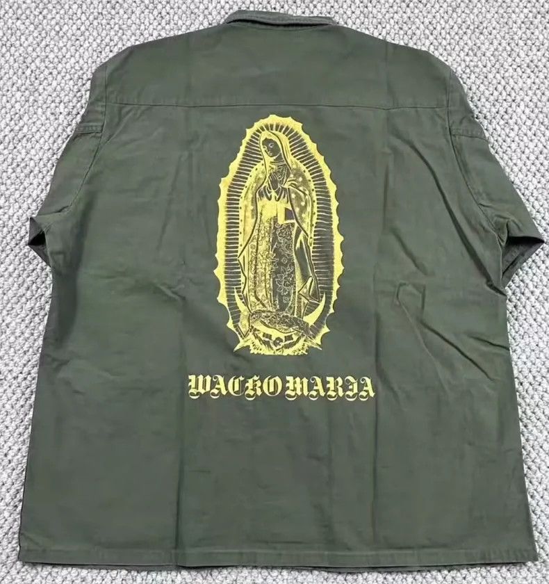Wacko Maria wacko maria 38Embroidered cargo shirt jacket 2503-Nextarrow Size US M / EU 48-50 / 2 - 4 Thumbnail