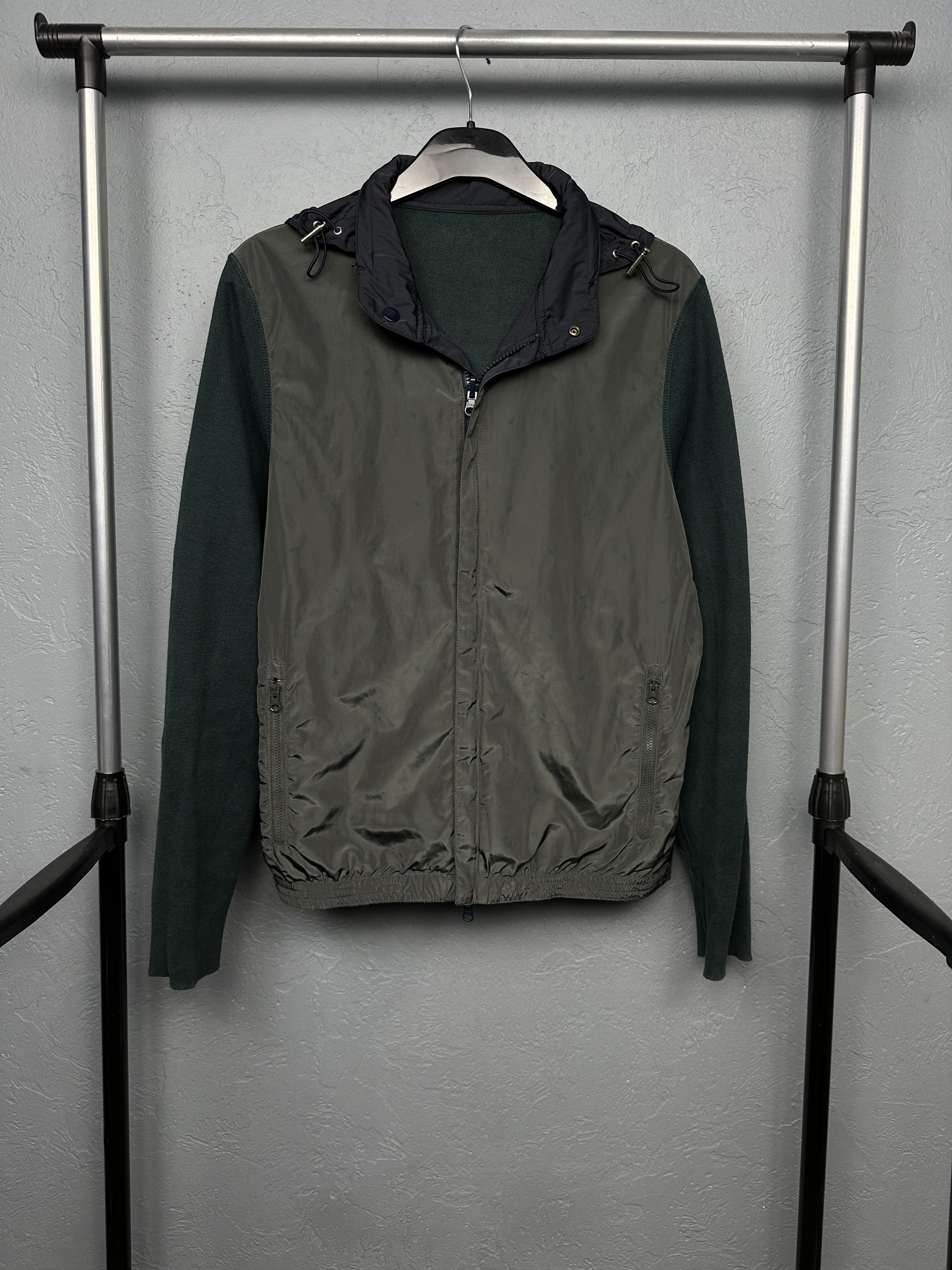 Emporio Armani Emporio Armani Mens Full Zip Reversible Hoodie Size US M / EU 48-50 / 2 - 6 Thumbnail