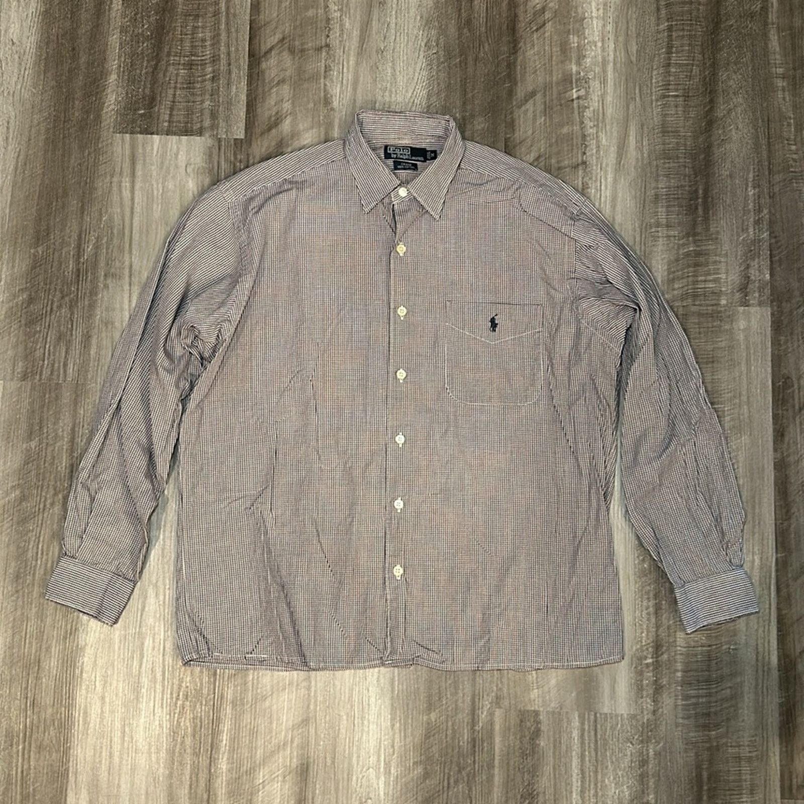 Polo Ralph Lauren Polo by Ralph Lauren Crane Long Sleeve Button Down - Medium Size US M / EU 48-50 / 2 - 2 Thumbnail