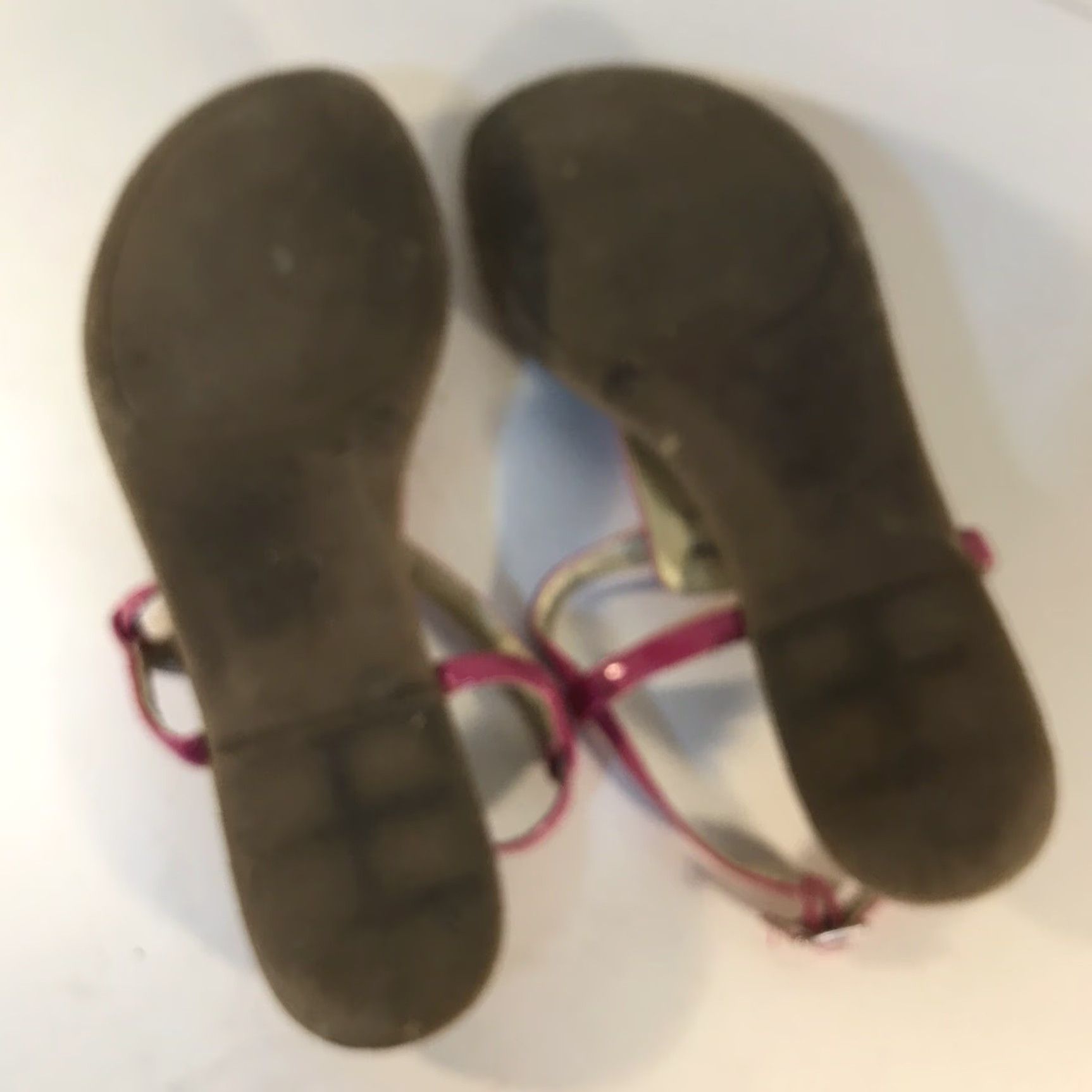 Jessica Simpson Jessica Simpson Pink T-Strap Flats Womens Size 7.5 Casual Comfortable Slip-On Size US 7.5 / IT 37.5 - 3 Thumbnail