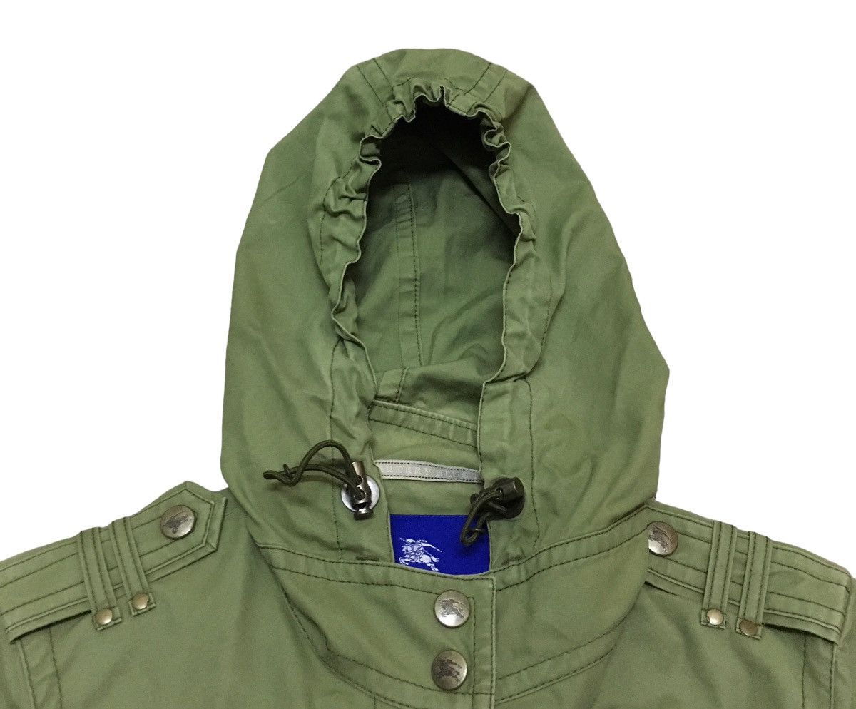 Burberry × Designer Rare Design Brand Burberry Military Parka Jacket 2000s Size US M / EU 48-50 / 2 - 3 Thumbnail