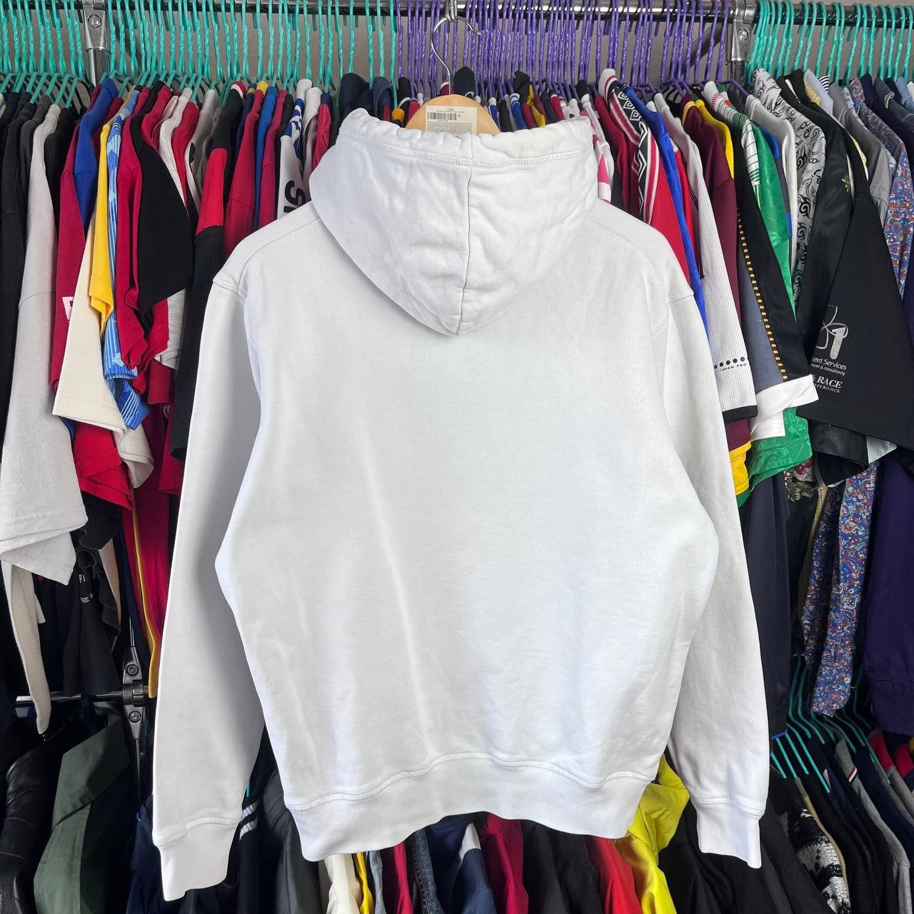 Dsquared2 Dsquared2 ICON Big Logo White Hoodie Size US S / EU 44-46 / 1 - 8 Thumbnail