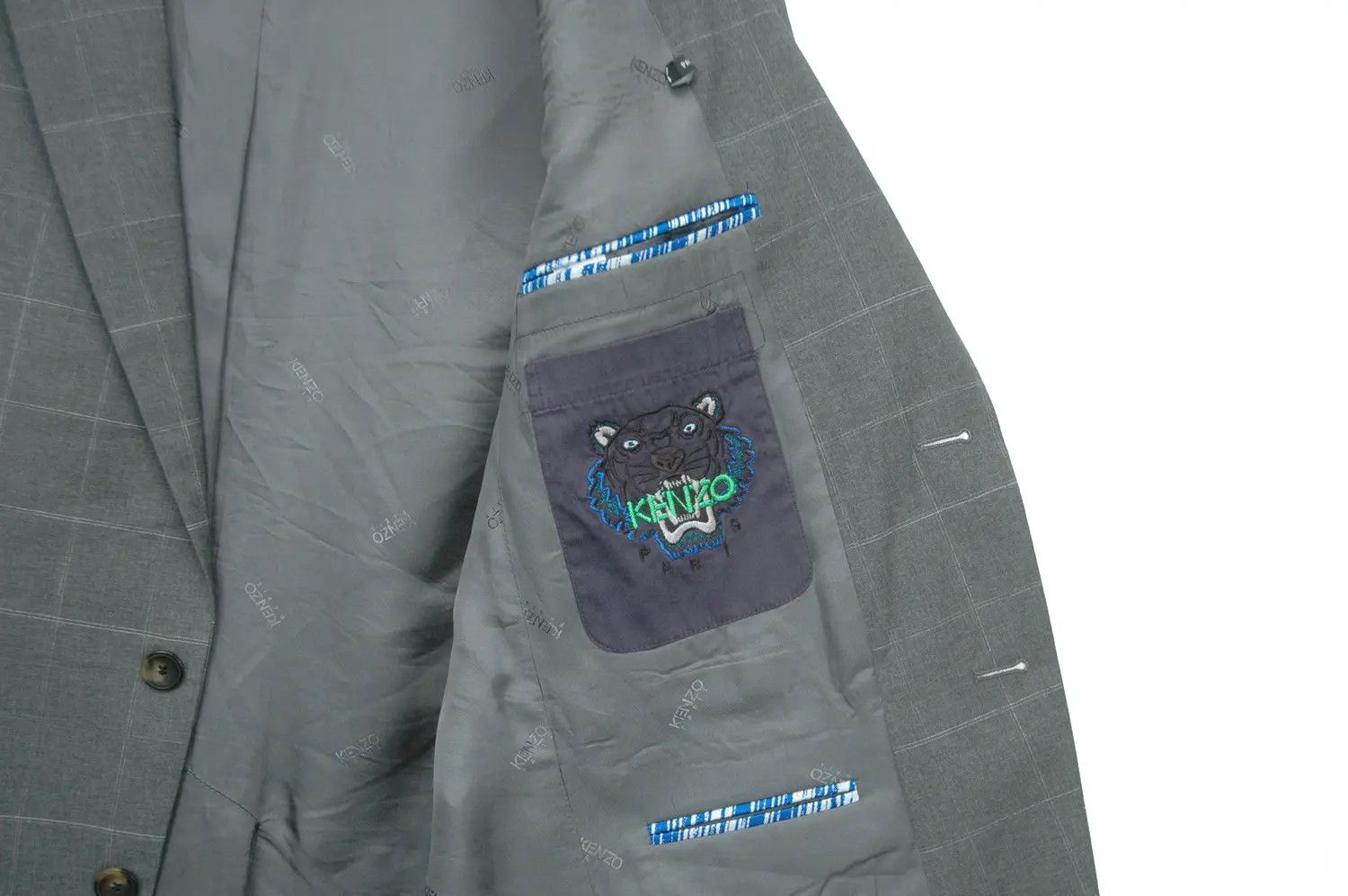 Kenzo Kenzo Paris Wool Luxury Blazer Size 48 Size 38R - 5 Thumbnail
