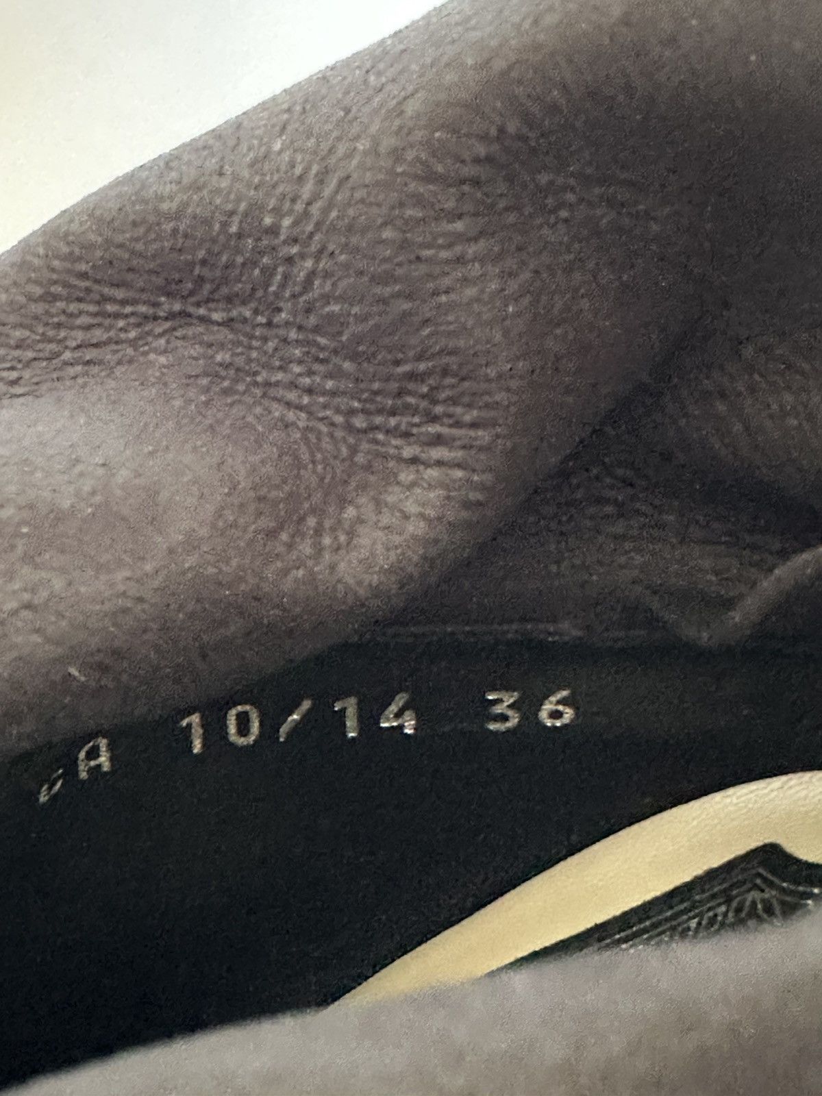 Designer × Dior Dior leather tied boots Rare Size US 5 / IT 35 - 17 Thumbnail