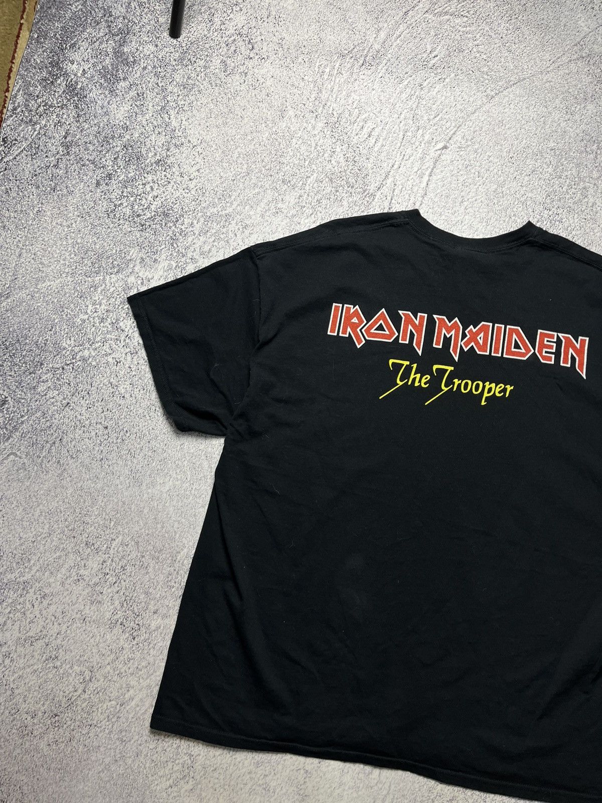 Band Tees Vintage Iron Maiden T-Shirt The Trooper 2013 Band Rock Y2K Size US XXL / EU 58 / 5 - 16 Thumbnail