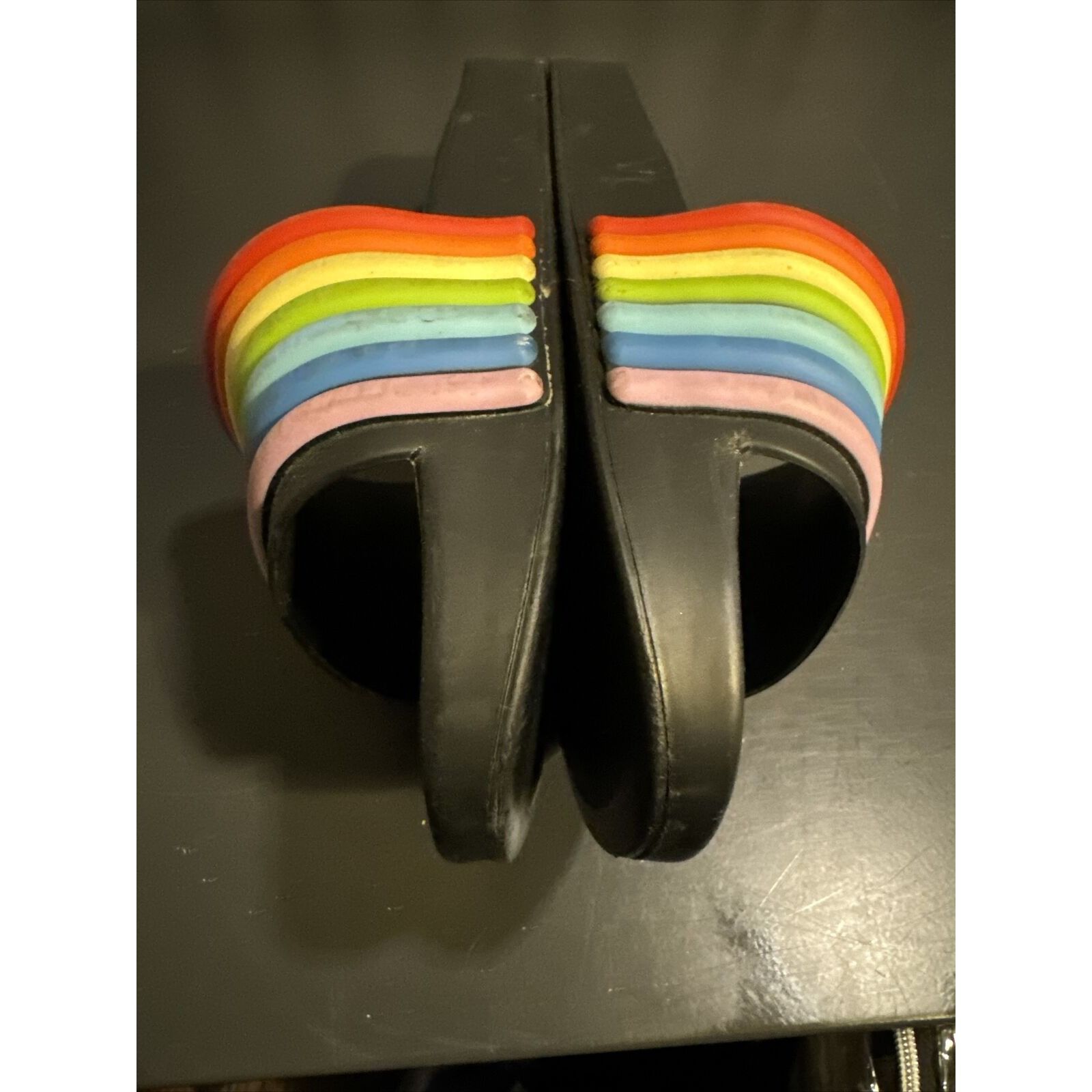 Melissa Melissa MLSA Vivienne West Westwood 3D Rainbow Sliders US8/E Size US 8 / IT 38 - 8 Thumbnail