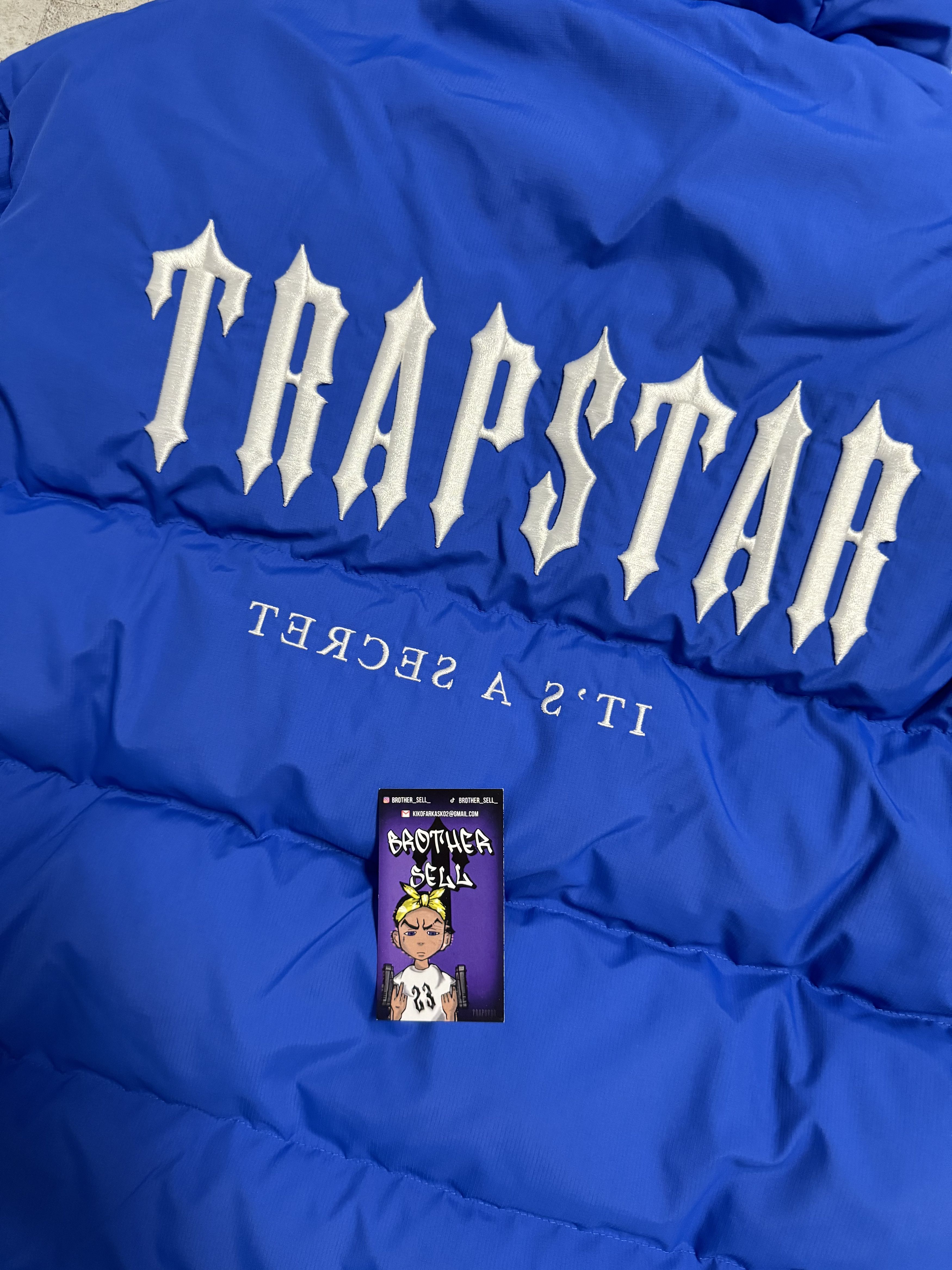 Puffer Jacket Trapstar Titanium Decoded Hoodie Trapstar Decoded