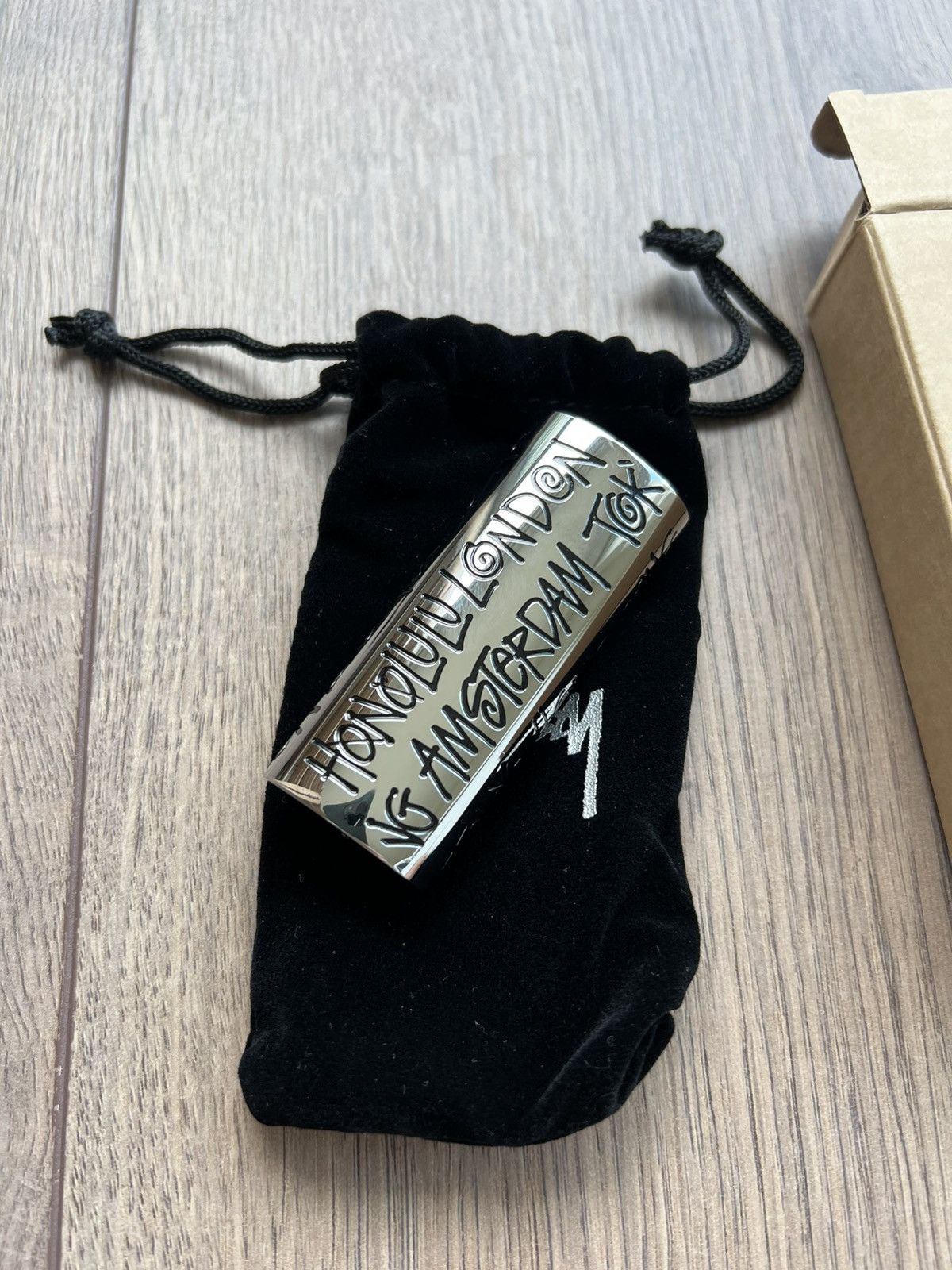 Stussy Stussy City Metal Lighter Case | Grailed