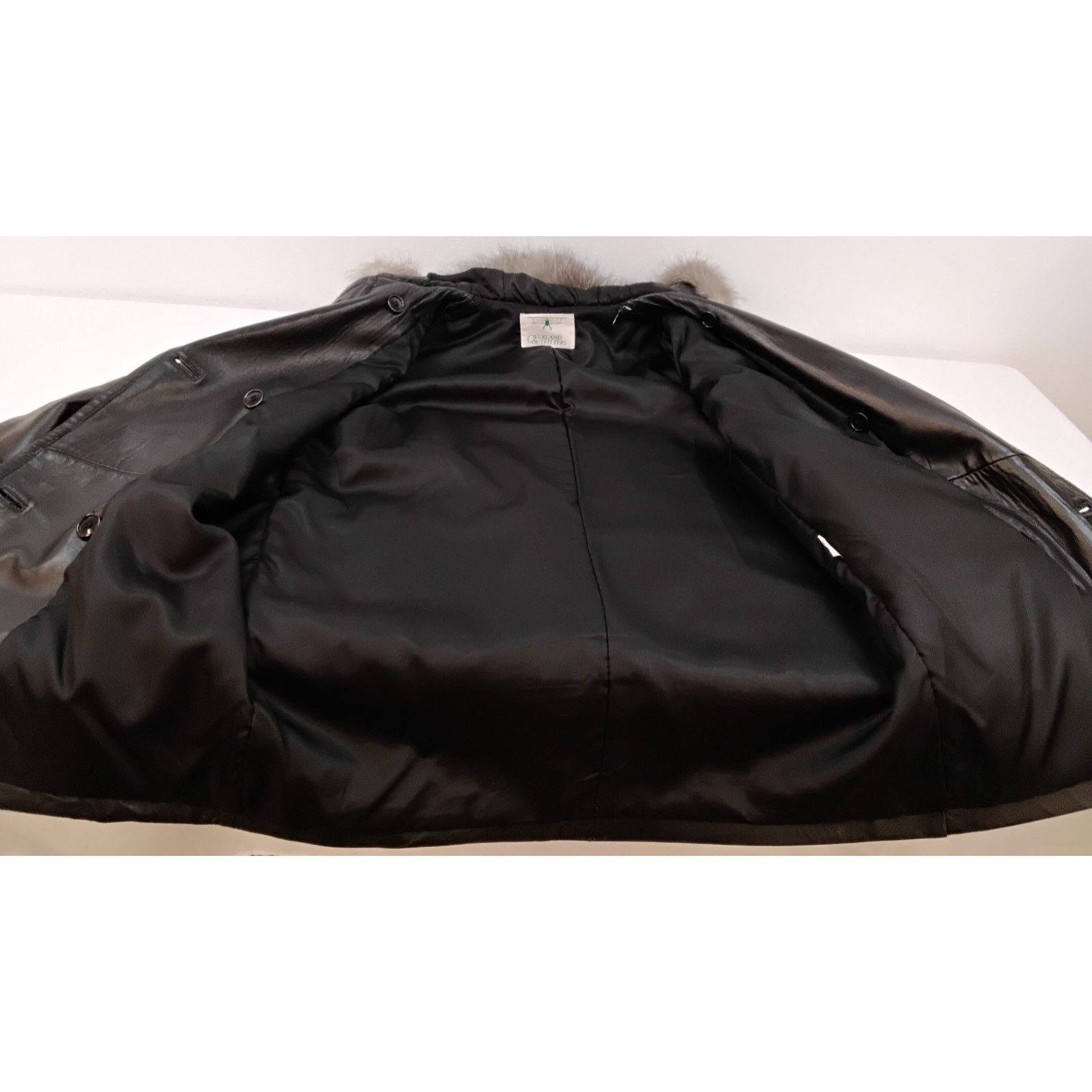 Other Overland Outfitters Leather Overcoat Men's L Real Fox Fur Size US L / EU 52-54 / 3 - 8 Thumbnail