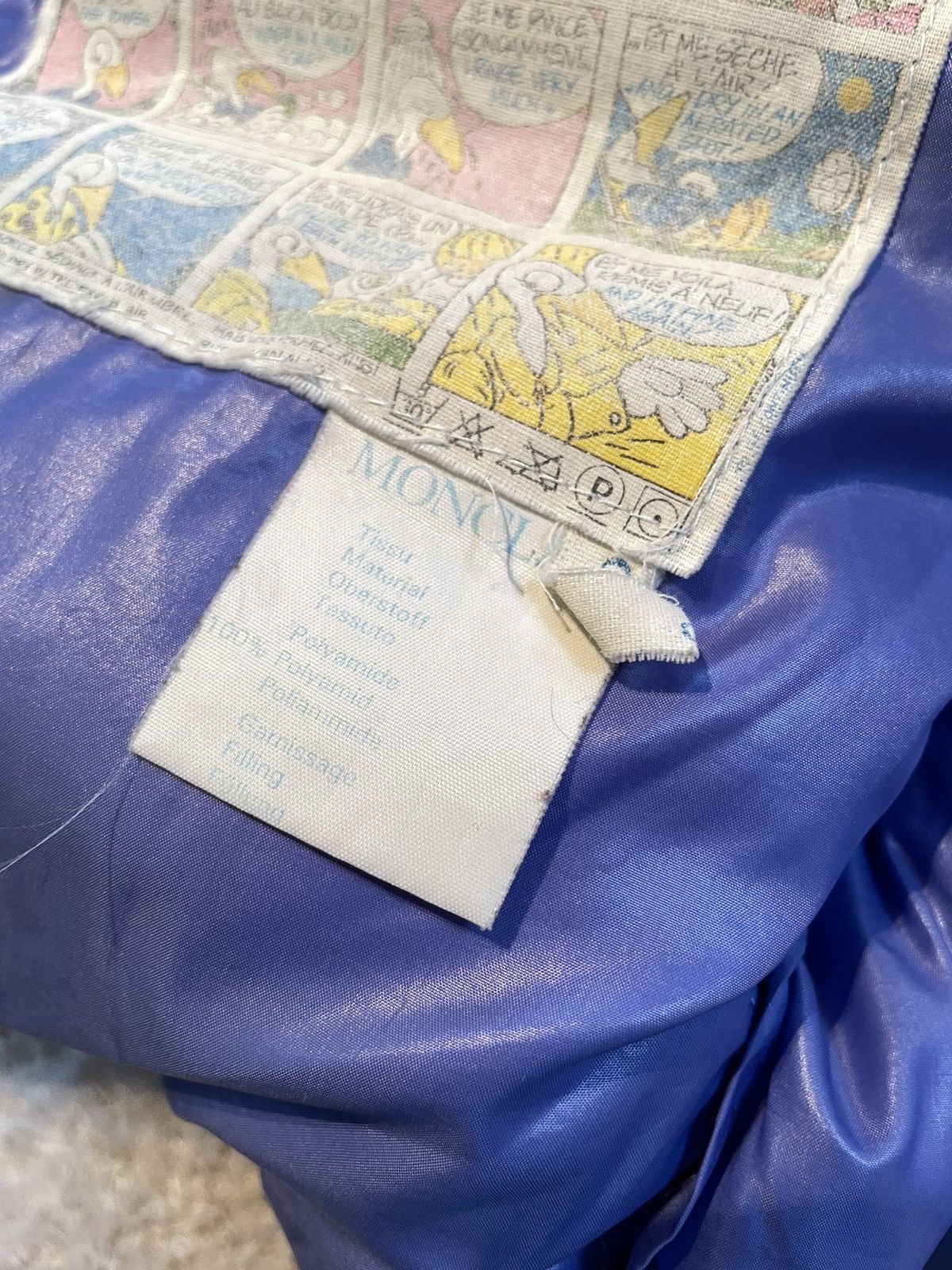Moncler × Moncler Grenoble × Vintage 🩵 Moncler Grenoble Baby Blue Rare Puffer Jacket Vintage S.3 Size US L / EU 52-54 / 3 - 13 Thumbnail