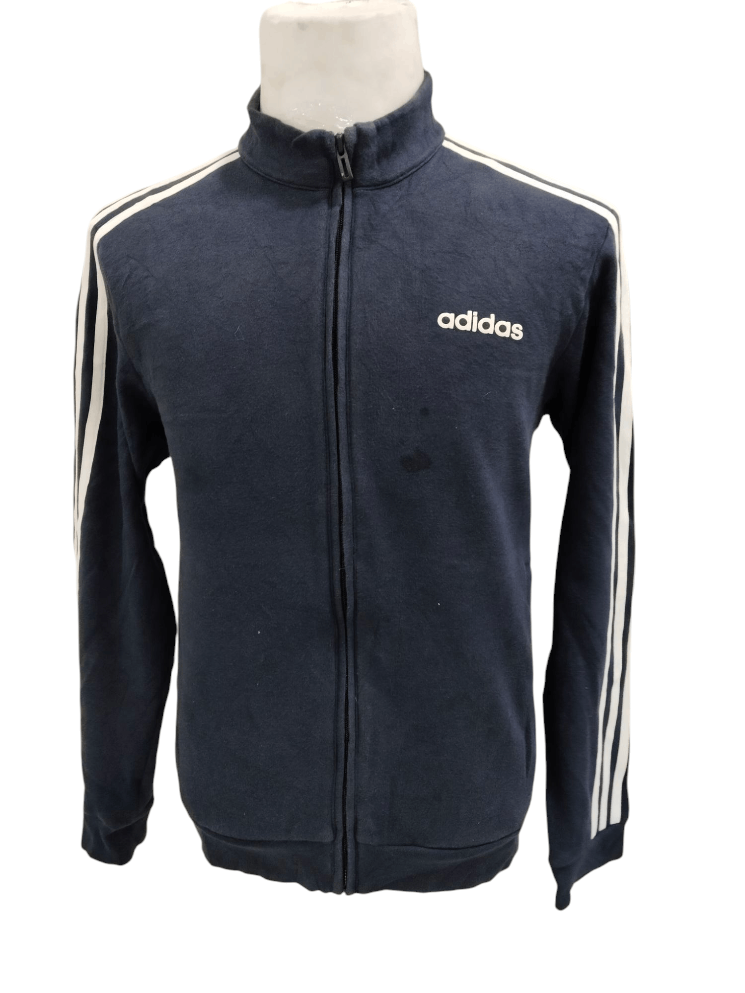 Adidas × Vintage Vintage Adidas Stripe Zipper Sweaters Size US M / EU 48-50 / 2 - 1 Thumbnail