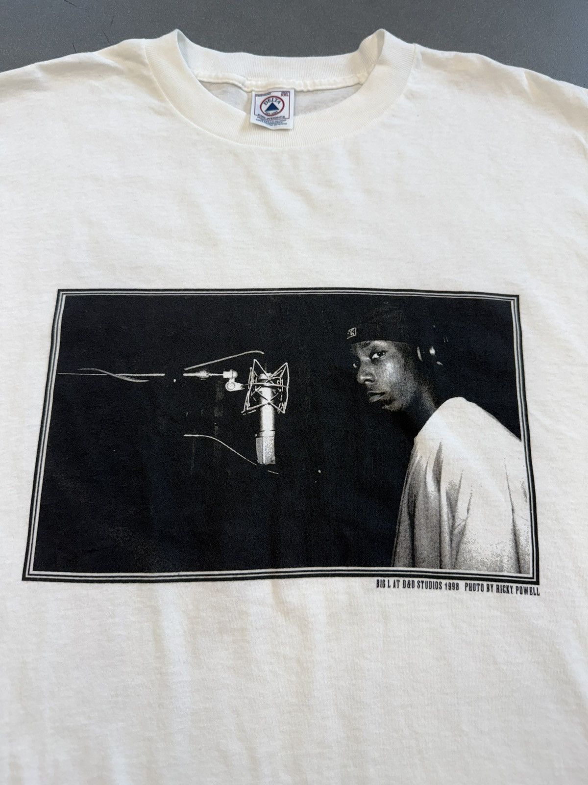 Other 1999 Vintage Big L At D&D Studios Photo By Ricky Powell Tee Size US XXL / EU 58 / 5 - 4 Thumbnail