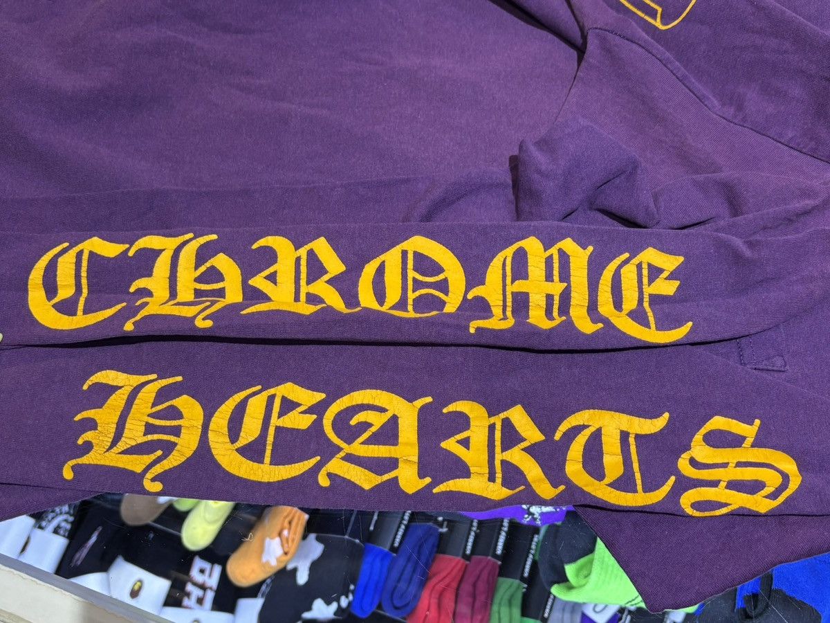 Chrome Hearts Rare Vintage Chrome Hearts Scroll Pocket Logo Long Sleeve Size US M / EU 48-50 / 2 - 9 Thumbnail