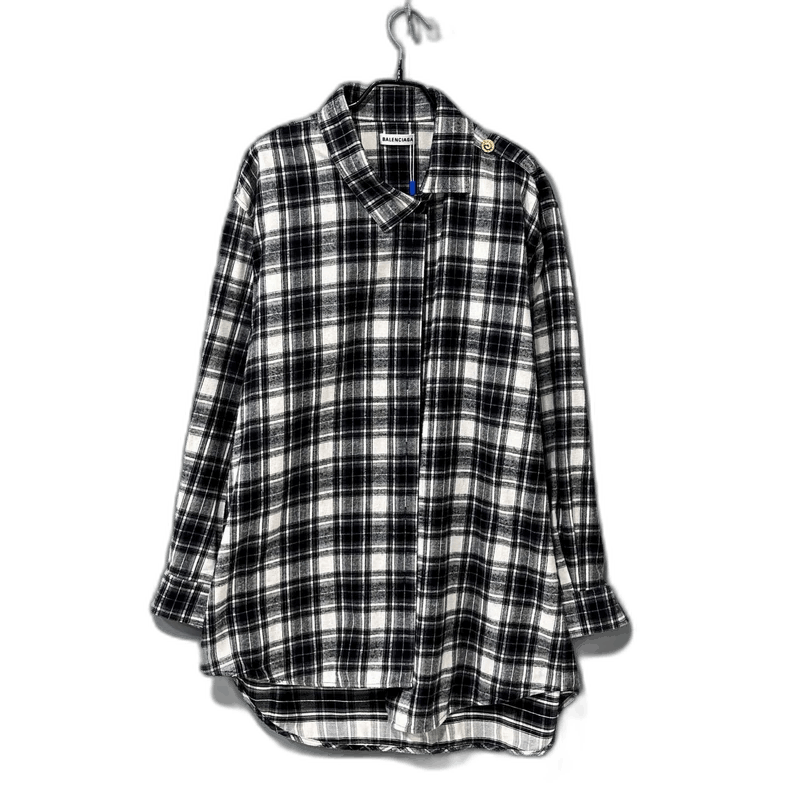 Balenciaga Classic Plaid Shirt by Balenciaga-yf Size US M / EU 48-50 / 2 - 1 Thumbnail