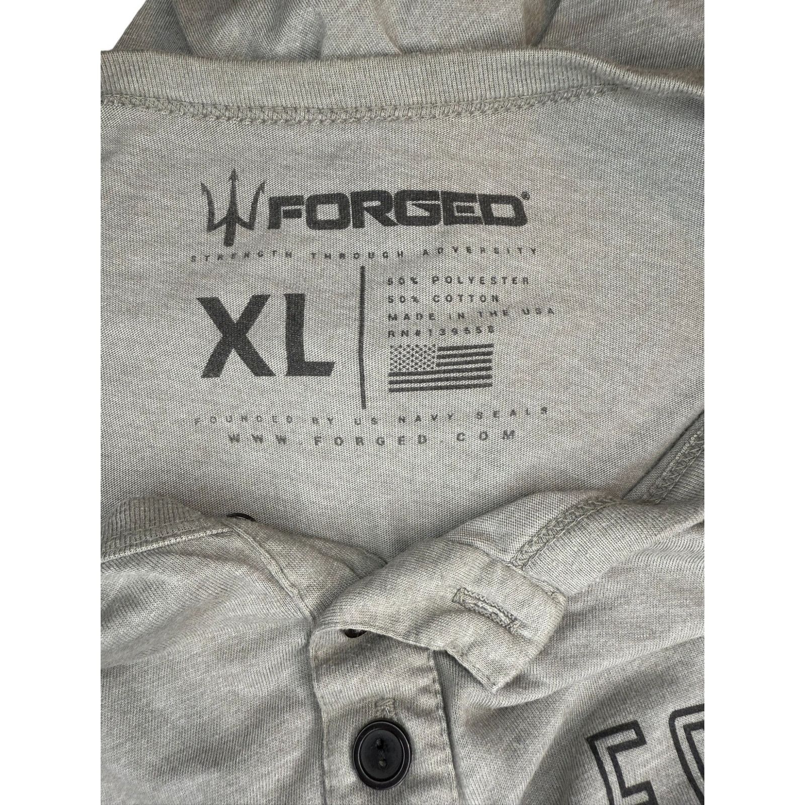 & Other Stories Forged Men's 3/4 Sleeve Gray T-Shirt Size XL Size US XL / EU 56 / 4 - 3 Thumbnail