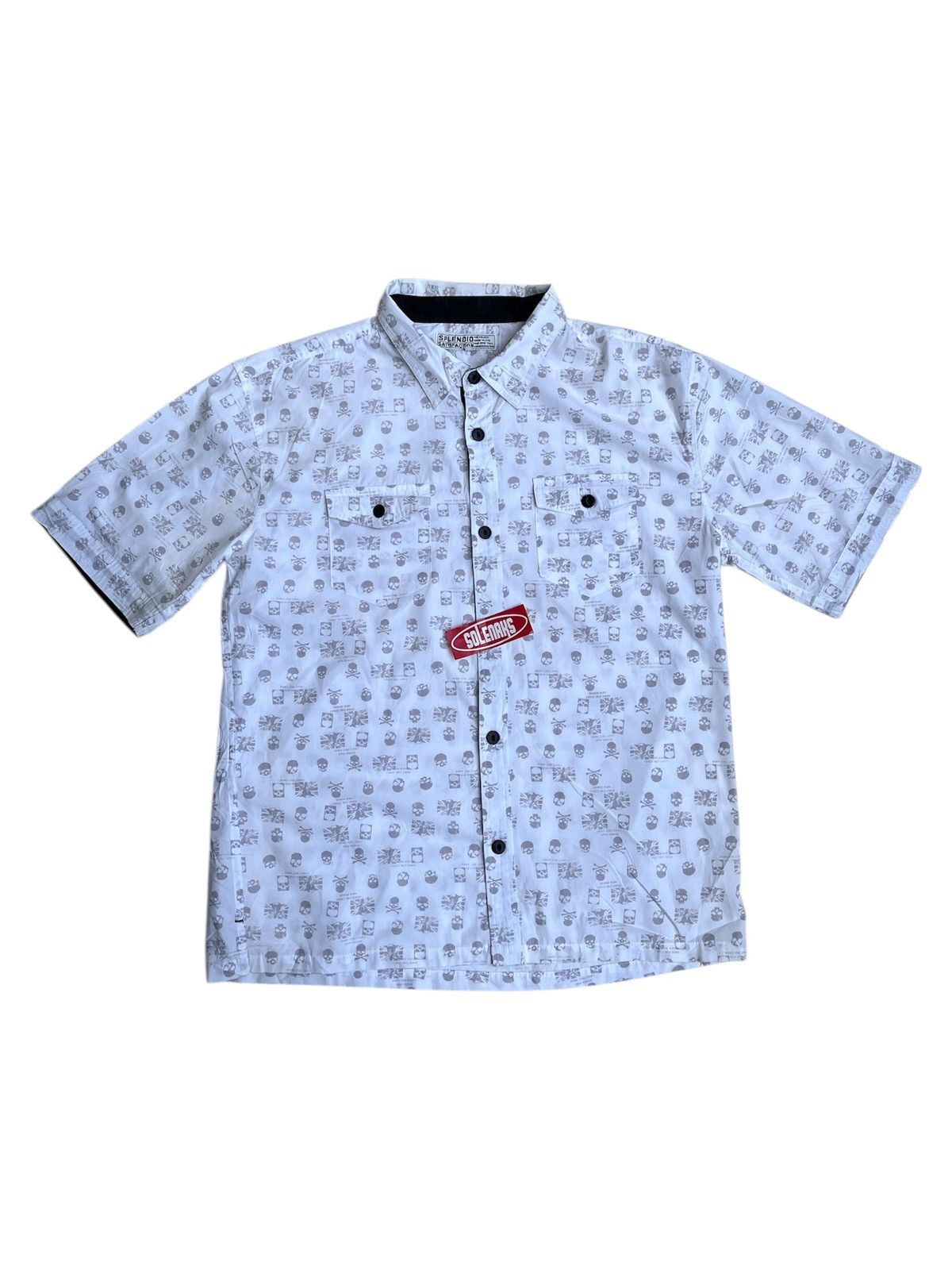 Japanese Brand Splendid satisfaction AOP skull y2k vkeii lgb punk Size US L / EU 52-54 / 3 - 1 Thumbnail