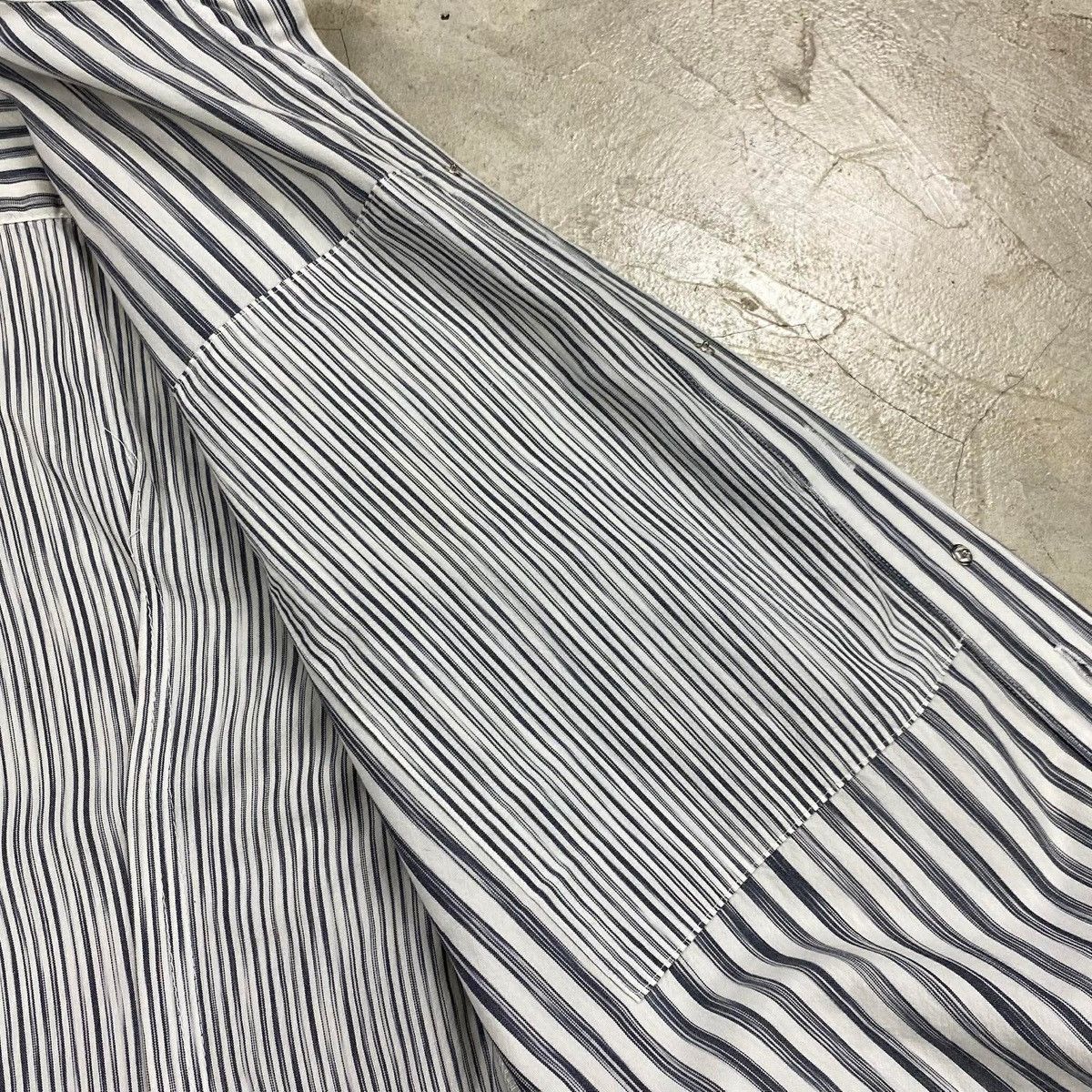 Issey Miyake FW2014 Special Stripe Shirt Size US S / EU 44-46 / 1 - 6 Thumbnail