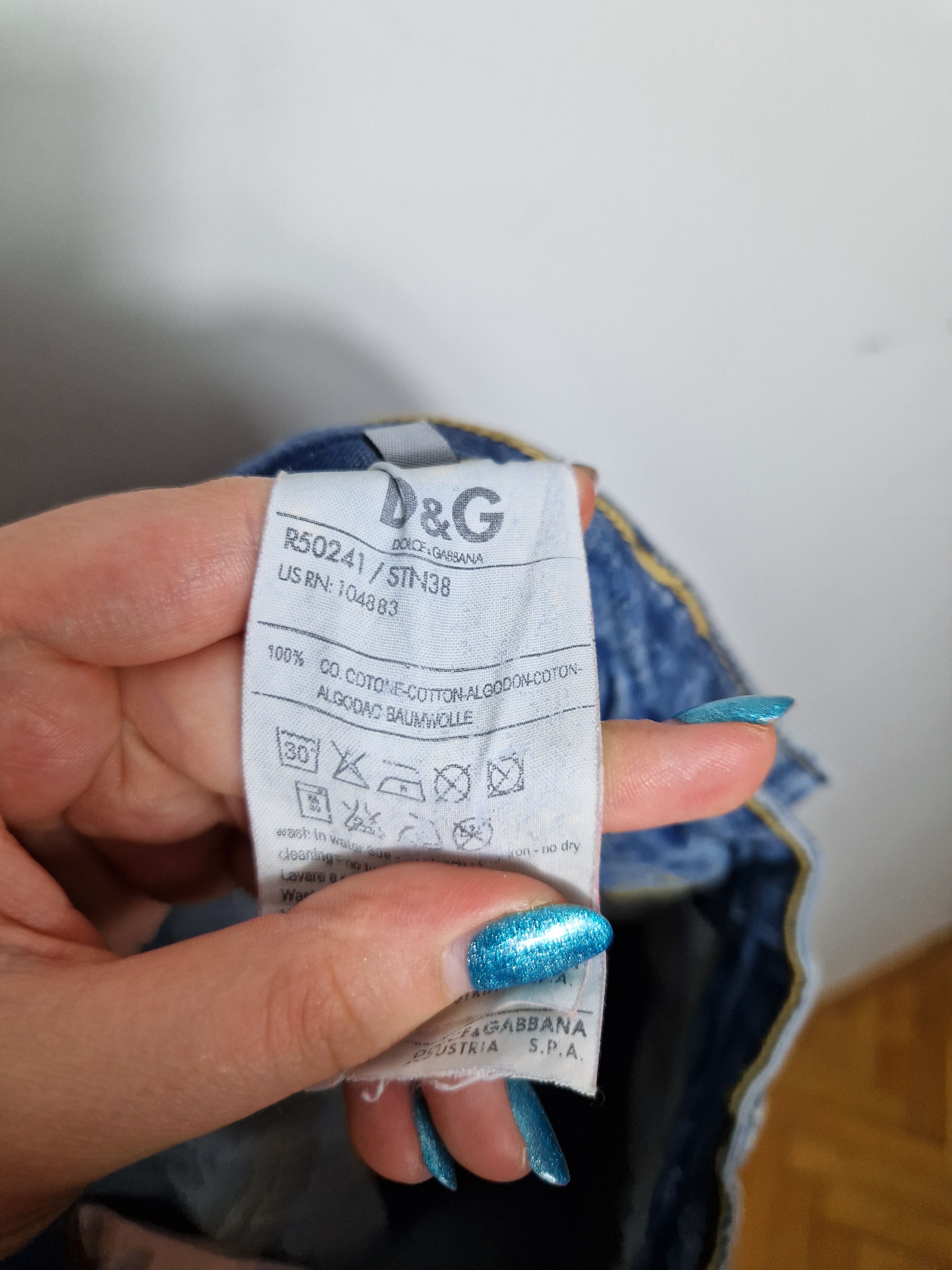 Dolce & Gabbana Dolce & Gabbana vintage denim distressed pants Size 25" / US 0 / IT 36 - 10 Thumbnail