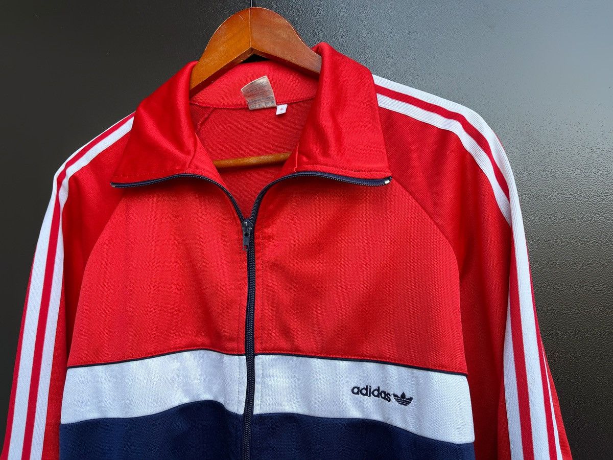 Adidas Vintage adidas Originals Tracksuit Red Made in West Germany Size US M / EU 48-50 / 2 - 3 Thumbnail