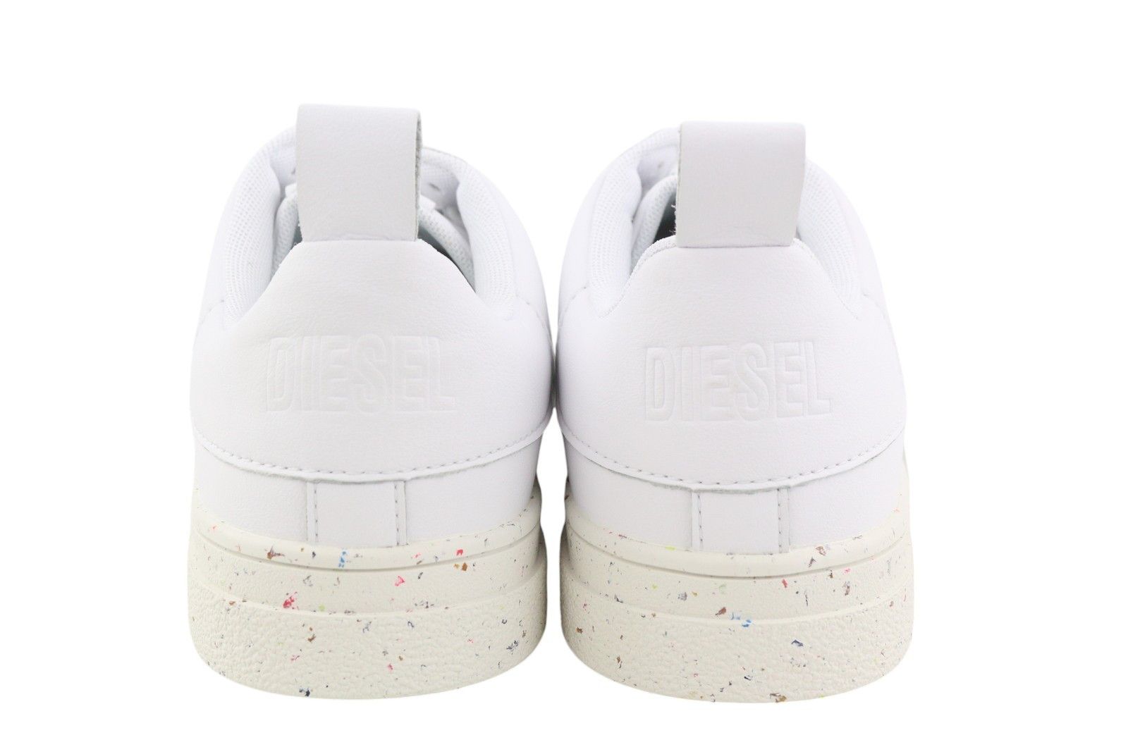 Diesel S-CLEVER LOW LACE EU45 White Leather 41518 Size US 12 / EU 45 - 6 Thumbnail