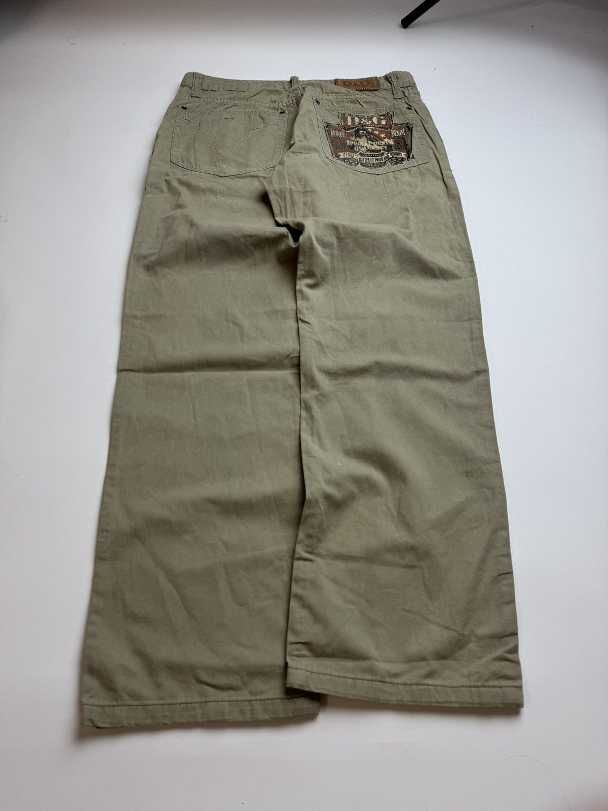 Vintage classic Dolce & Gabbana old money baggy pants