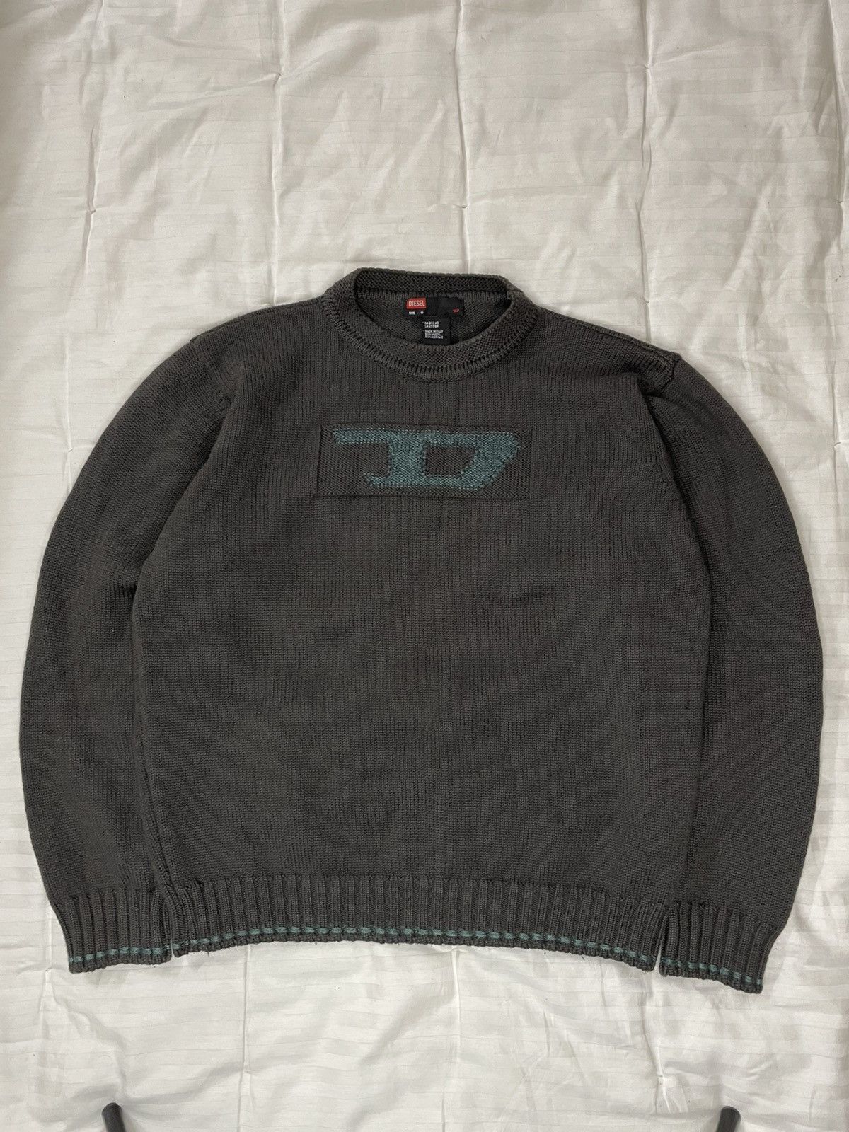 トップス archive 00s diesel Design knit Vintage Diesel Knit 1/4 Zip Sweater - Etsy Canada